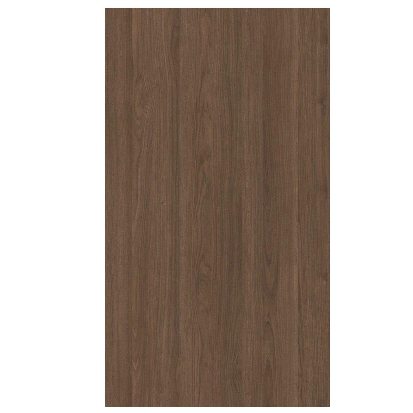 Walnut MDF slat acoustic flat wall panel, 280x122cm, designed for interior decoration and sound absorption in modern spaces.