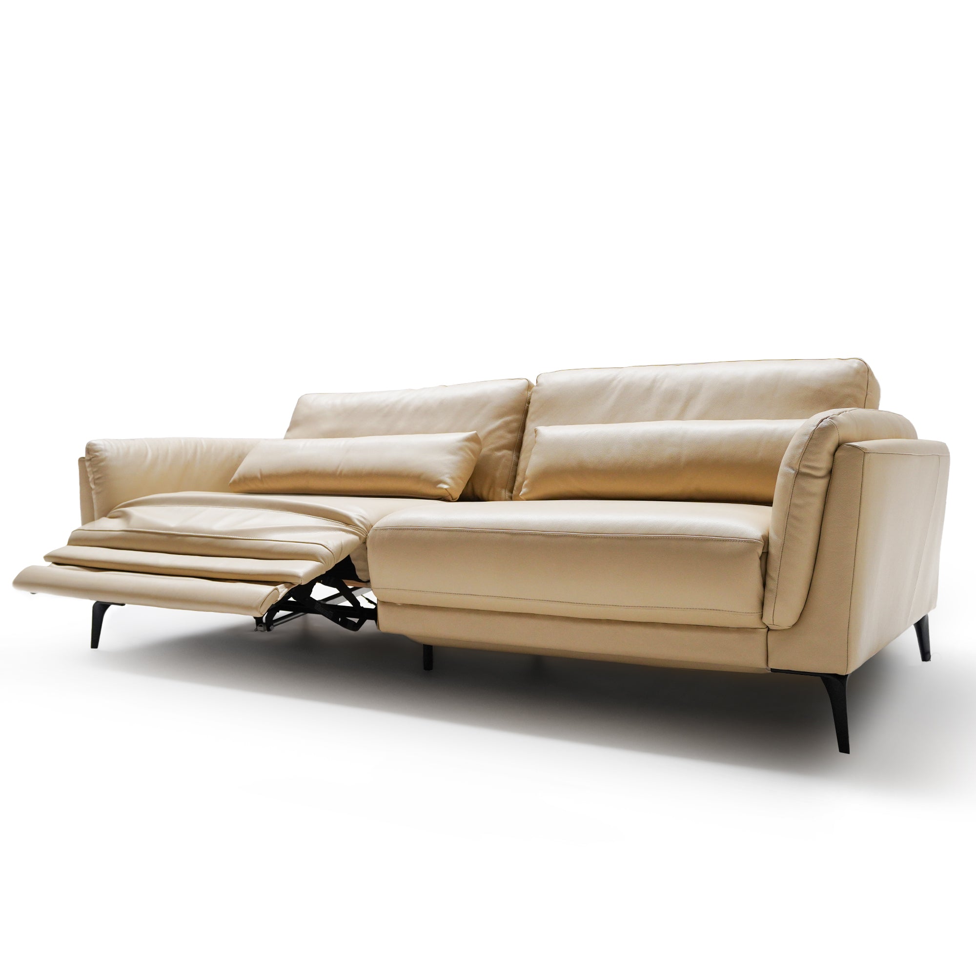 3 Seater Sofa with Legs Relaxing Mechanism CS-HJ2021h -  Sofas | أريكة 3 مقاعد مع آلية استرخاء الأرجل - ebarza Furniture UAE | Shop Modern Furniture in Abu Dhabi & Dubai - مفروشات ايبازرا في الامارات | تسوق اثاث عصري وديكورات مميزة في دبي وابوظبي
