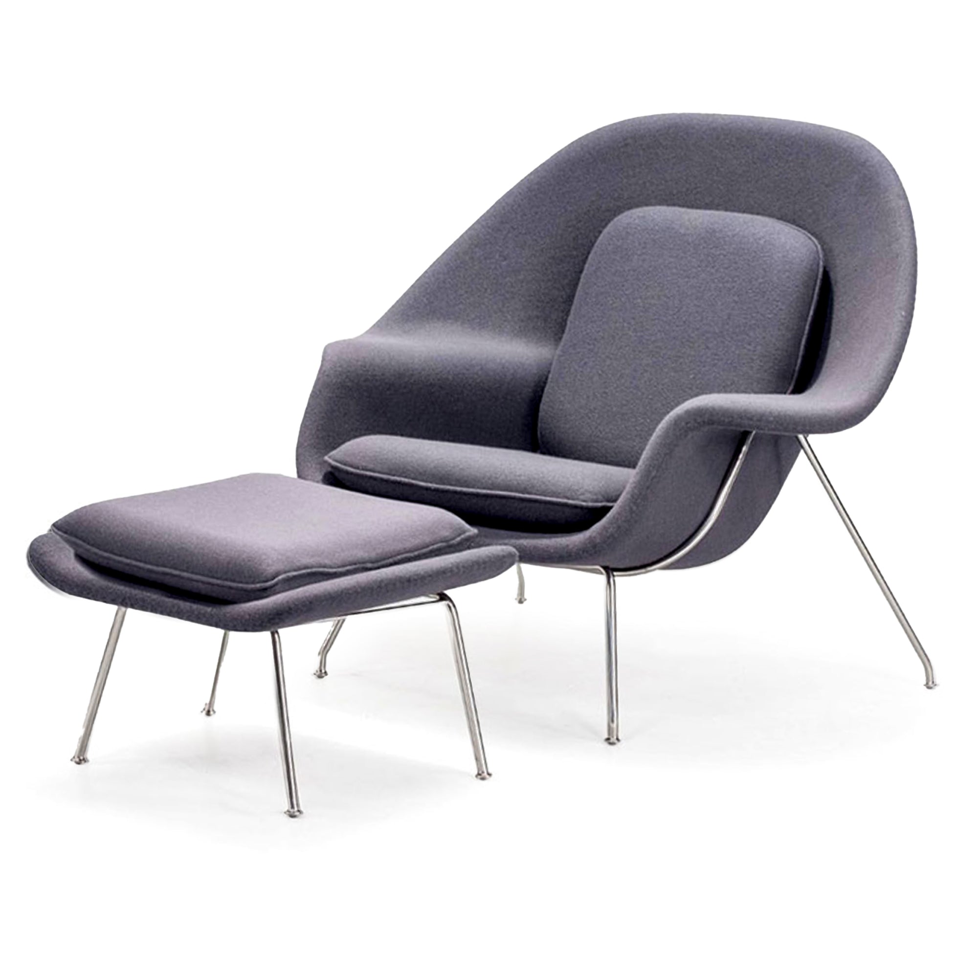 Lounge Chair And Ottoman Bp8034-Gr