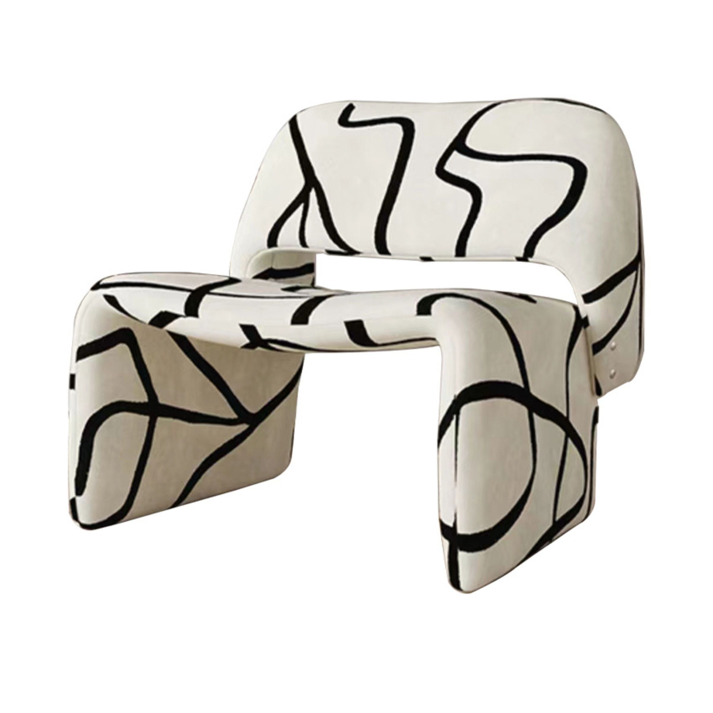Cruella Lounge Chair MLL-A71 -  Lounge Chairs | كرويلا كرسي صالة - ebarza Furniture UAE | Shop Modern Furniture in Abu Dhabi & Dubai - مفروشات ايبازرا في الامارات | تسوق اثاث عصري وديكورات مميزة في دبي وابوظبي