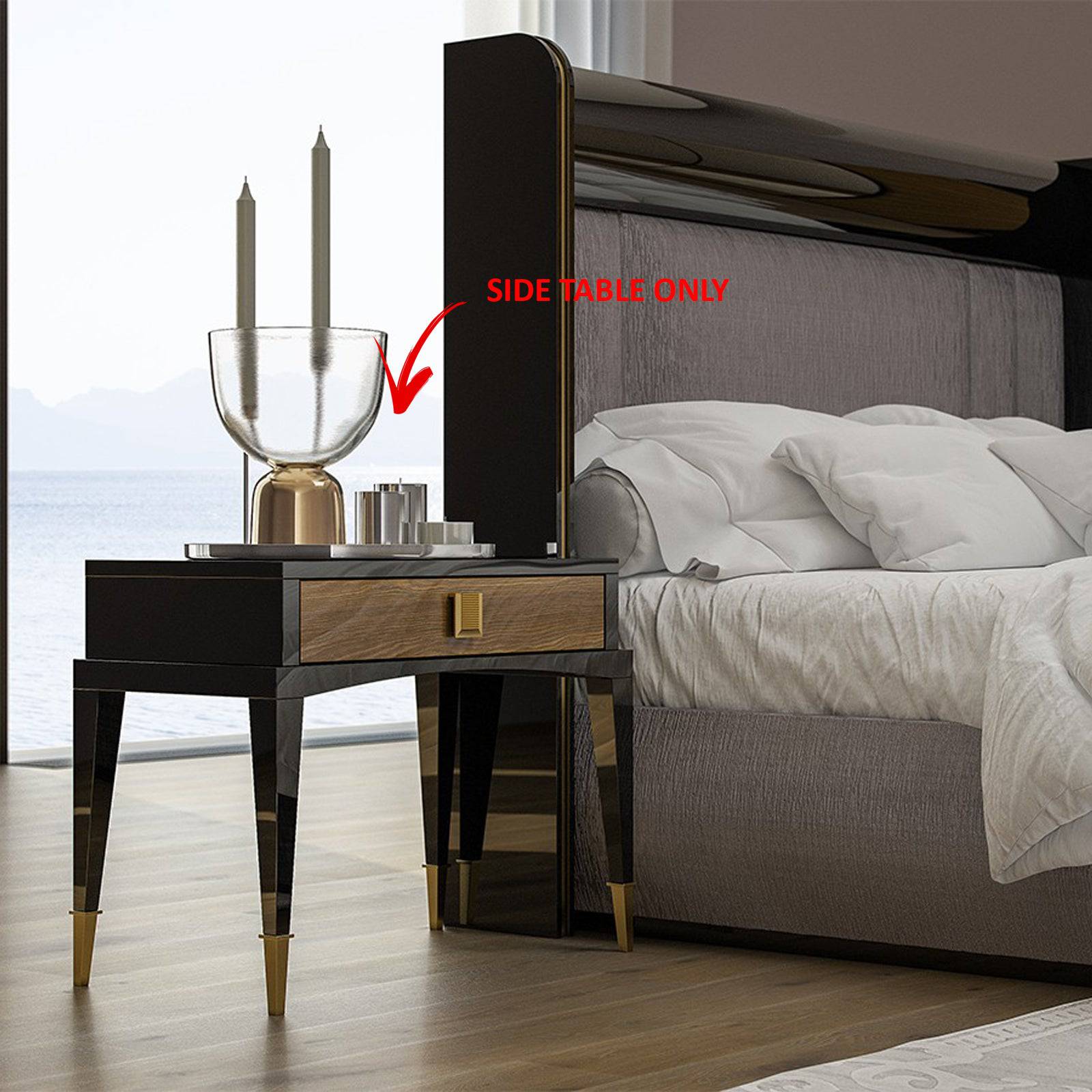 2X Kant Bedside Table  Kant-Bedsidetable -  Bedside Tables | 2x طاولة سرير جانبية كانت - ebarza Furniture UAE | Shop Modern Furniture in Abu Dhabi & Dubai - مفروشات ايبازرا في الامارات | تسوق اثاث عصري وديكورات مميزة في دبي وابوظبي