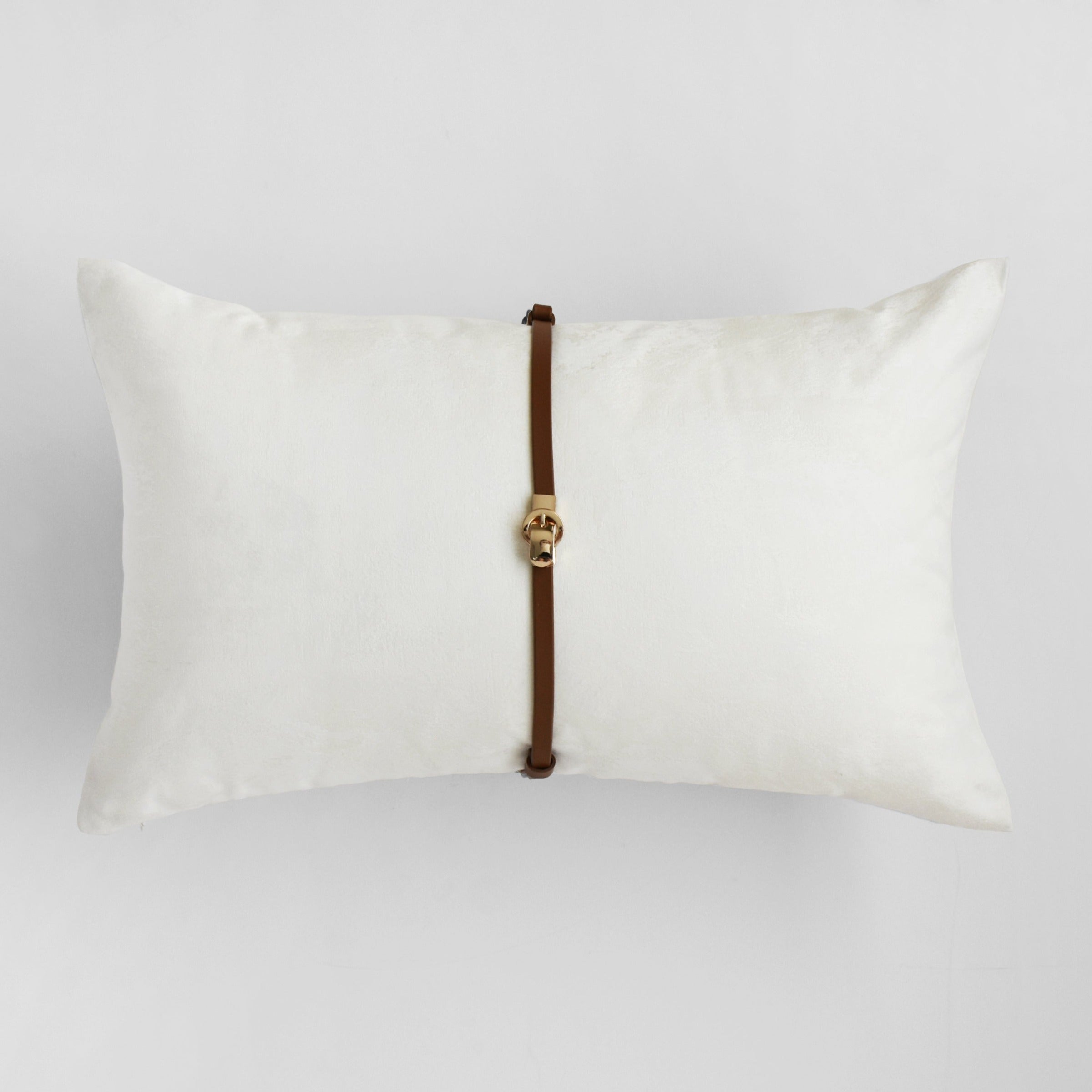 BEACON Cushions 30x60 Cecil Belt Cushion ECC093 with soft fabric and elegant design, perfect for home decor and comfort.