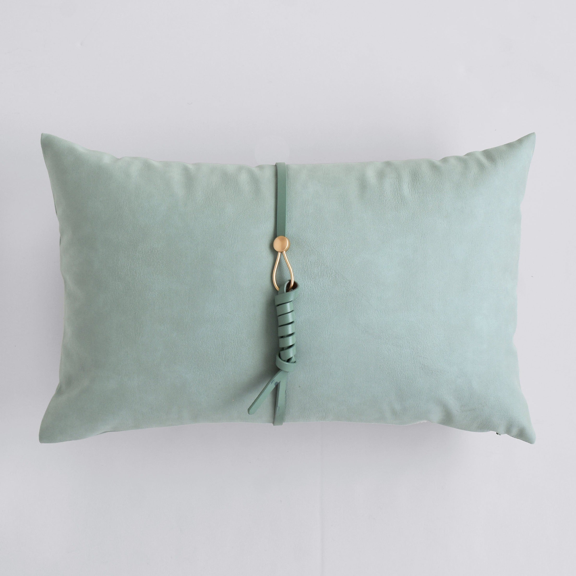 BEACON Cecil Belt Cushion in 30x60 size, soft fabric cushion with belt design, perfect for home decor and comfort.
