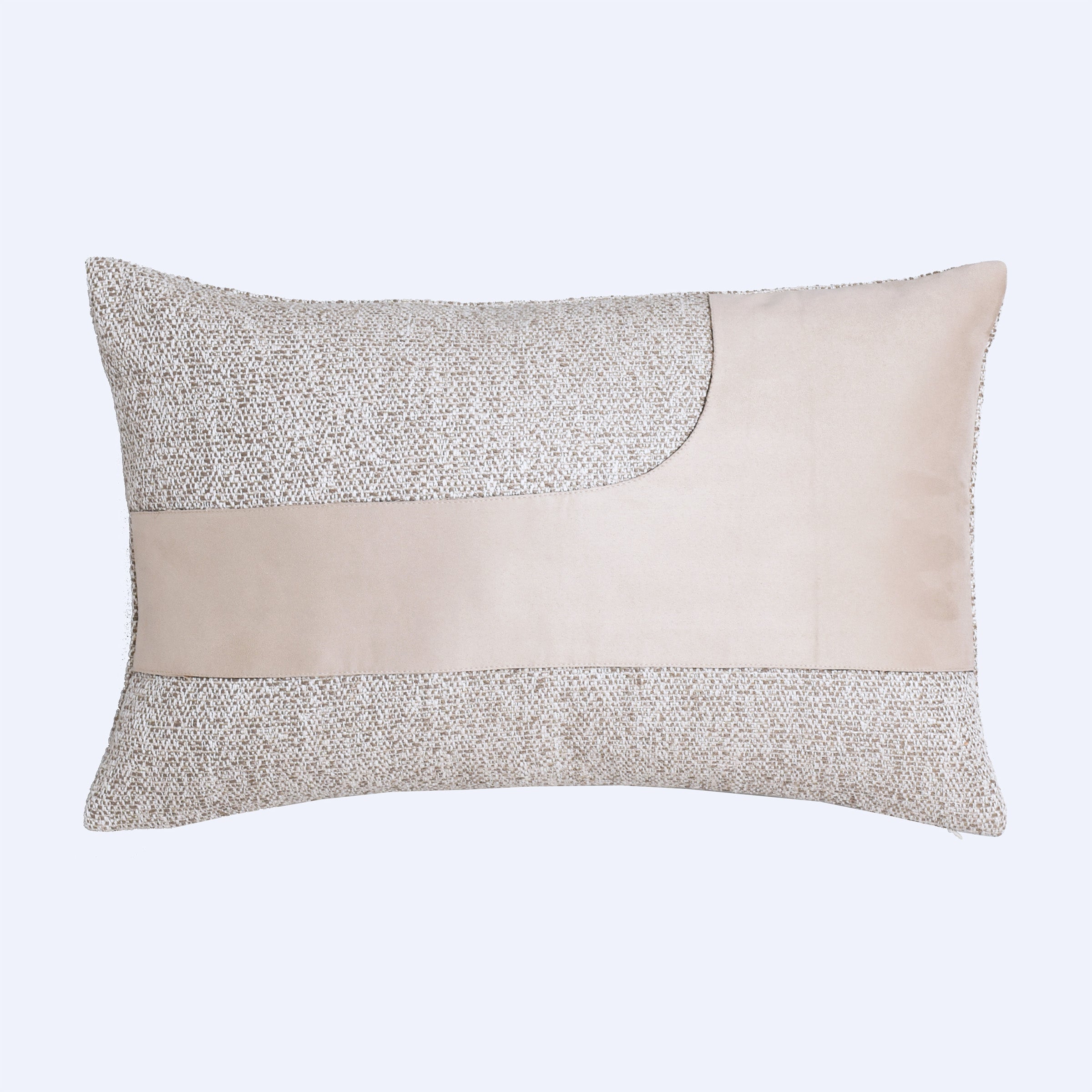 BEACON 30x60 Gustao patchwork imitation cushion with colorful fabric and decorative design, perfect for living room or bedroom decor.