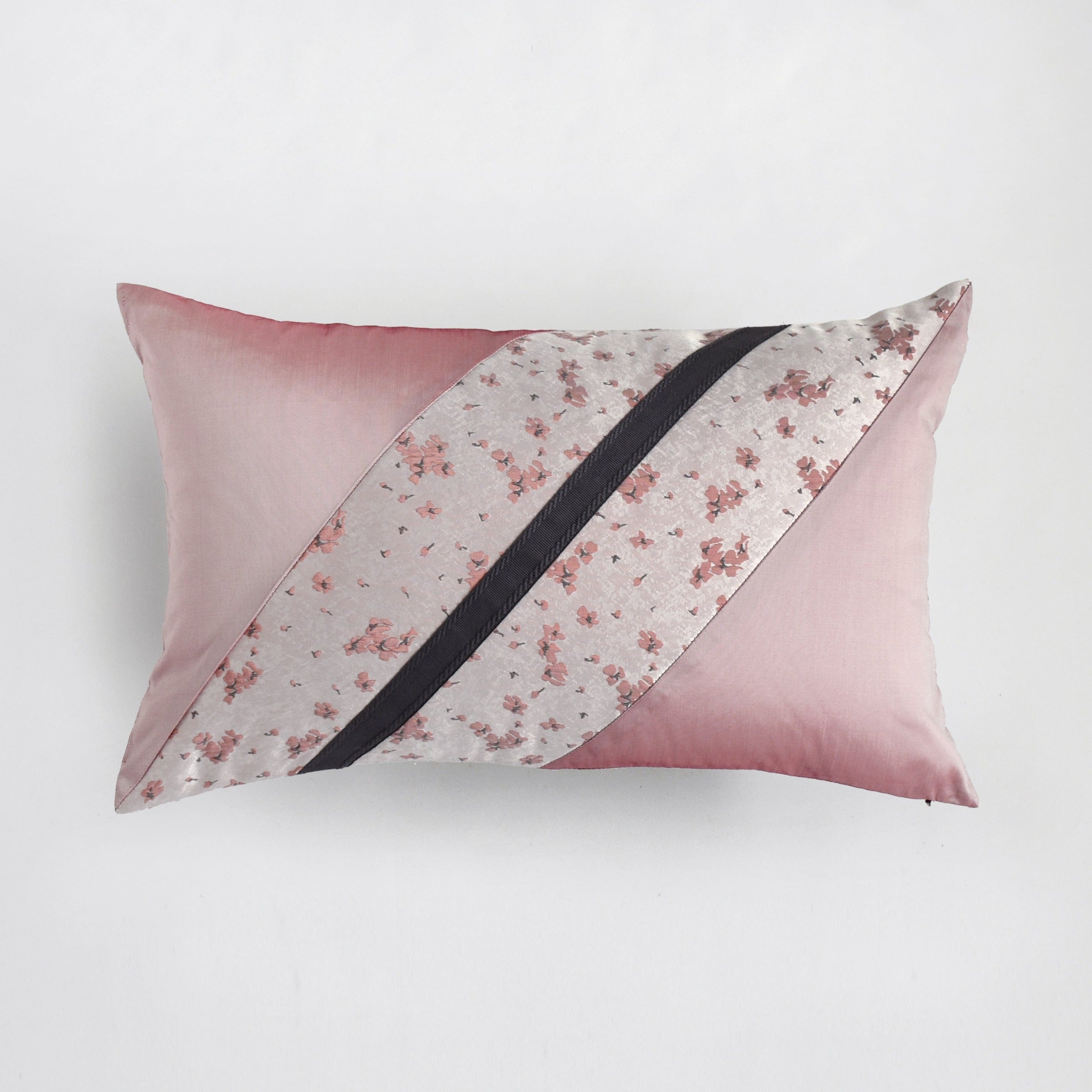 BEACON Quentin Patchwork Cushion, 30x60 inches, decorative cushion with colorful patchwork design for living room decor.