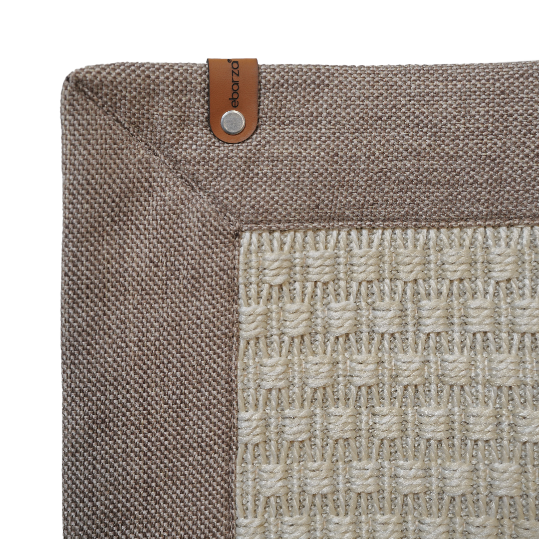 Sisal carpet Bombay 80x300cm by COOL HALI, beige and textured rug suitable for living room or hallway decor.