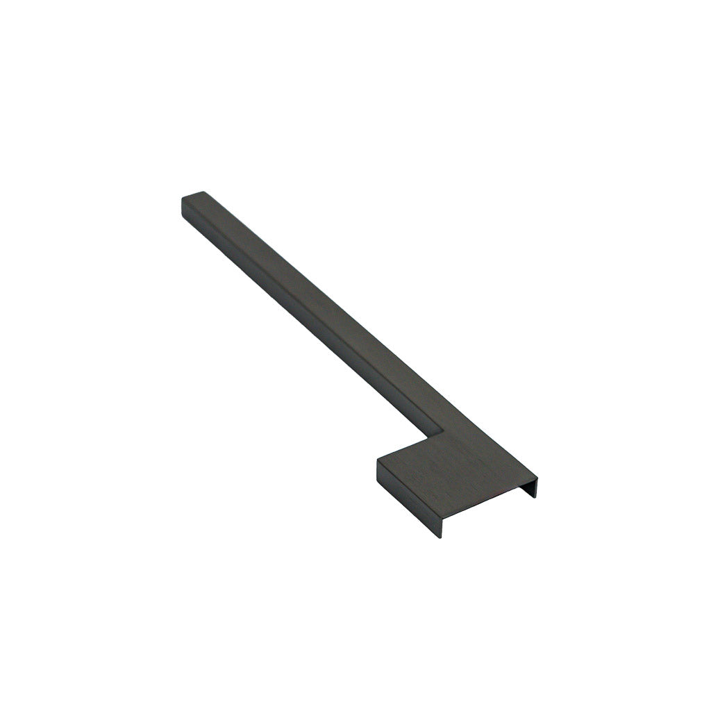 304 stainless steel custom shelf-1 cap for handrail, left side, by BEACON, model DBM01707, durable metal construction.