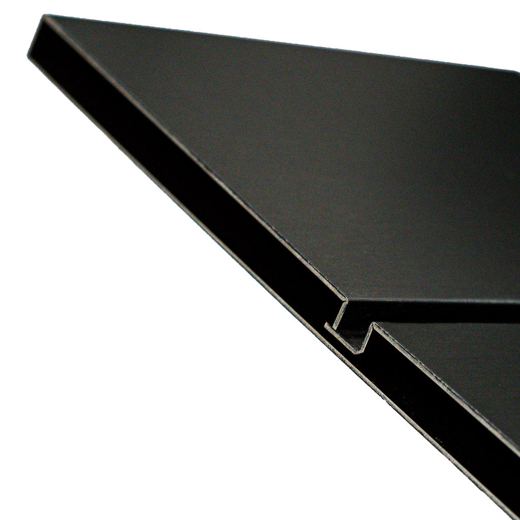 Beacon 304 stainless steel customized straight rectangular wall shelf, sleek and modern for storage or display.