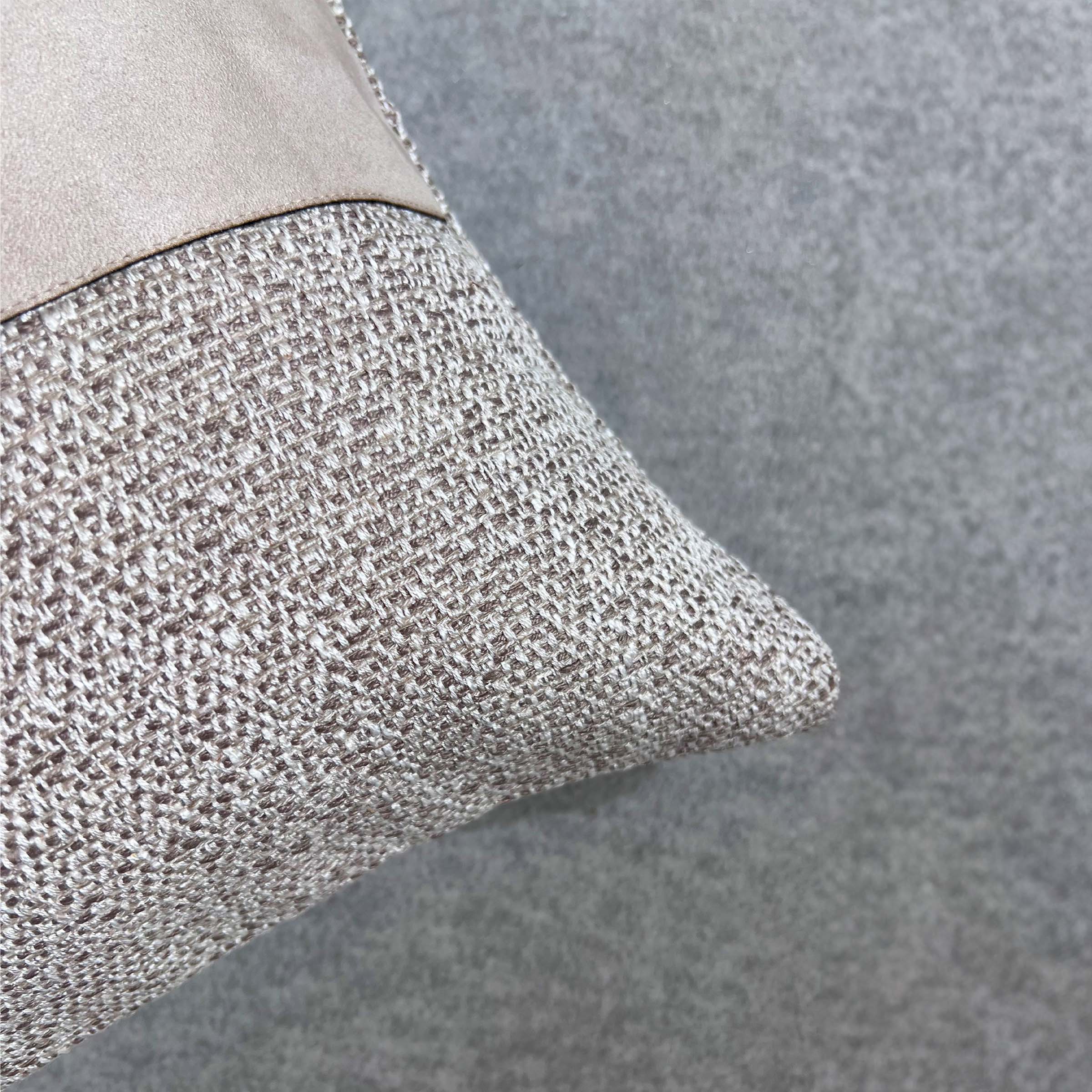 30*60 Gustao Patchwork Imitation Cushion - ECC075 -  Cushions | وسادة تقليد خليط Gustao - ebarza Furniture UAE | Shop Modern Furniture in Abu Dhabi & Dubai - مفروشات ايبازرا في الامارات | تسوق اثاث عصري وديكورات مميزة في دبي وابوظبي