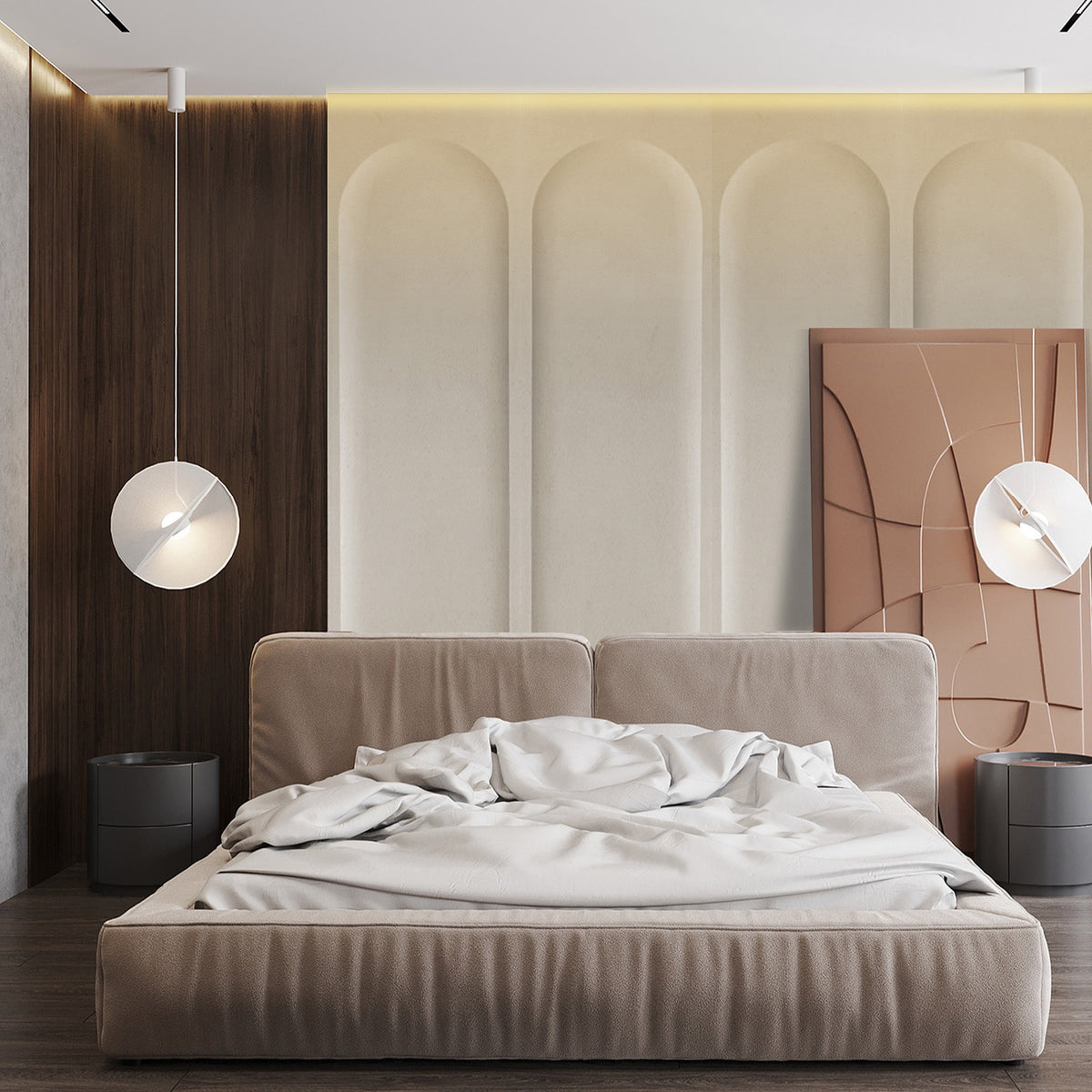 30mm MDF Beige Wall Panel MLL- CUS05 | ebarza