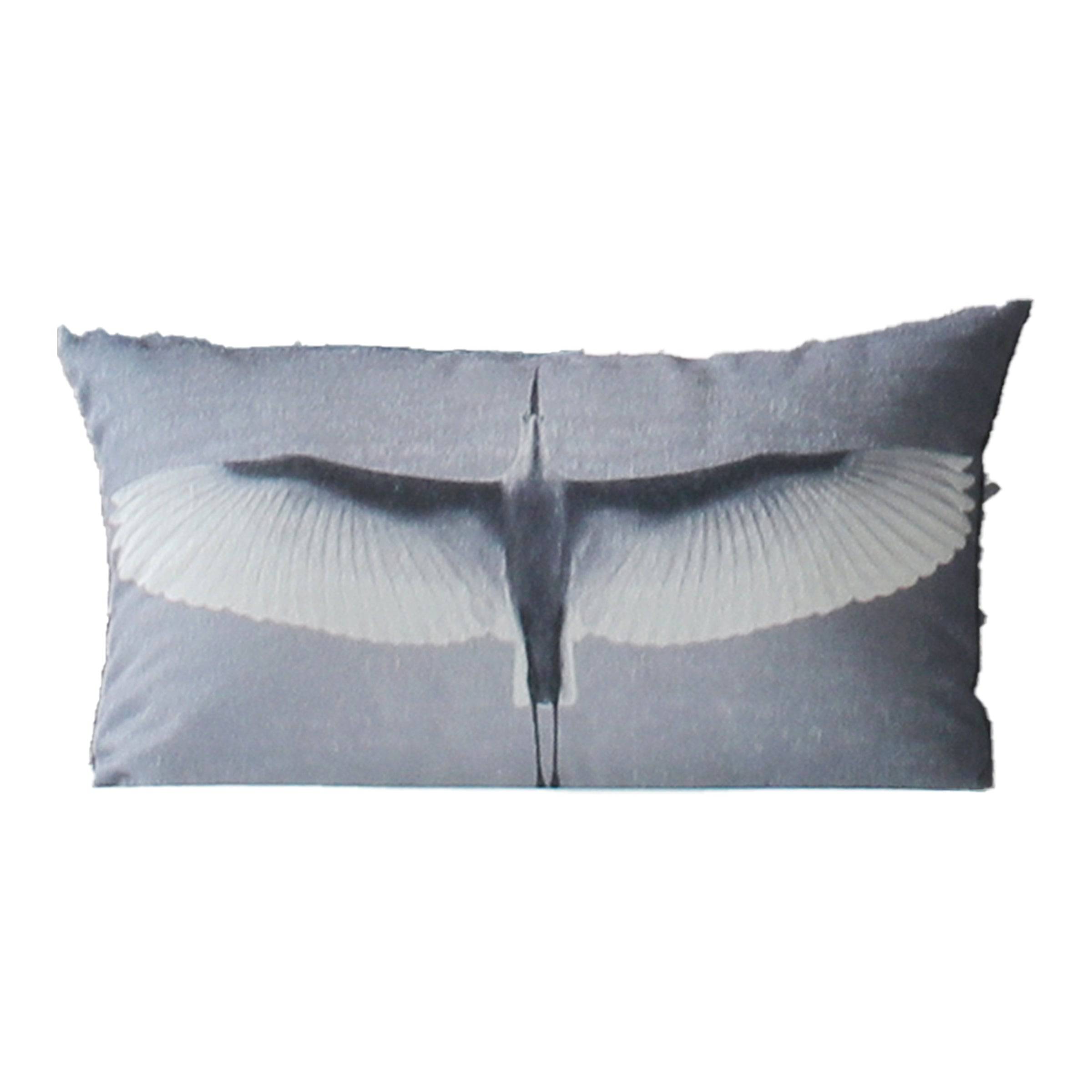30X55 Cm Hawk Printed Throw Cushion Ecc046 -  Cushions | وسادة رمي بطبعة هوك مقاس 30 × 55 سم - ebarza Furniture UAE | Shop Modern Furniture in Abu Dhabi & Dubai - مفروشات ايبازرا في الامارات | تسوق اثاث عصري وديكورات مميزة في دبي وابوظبي