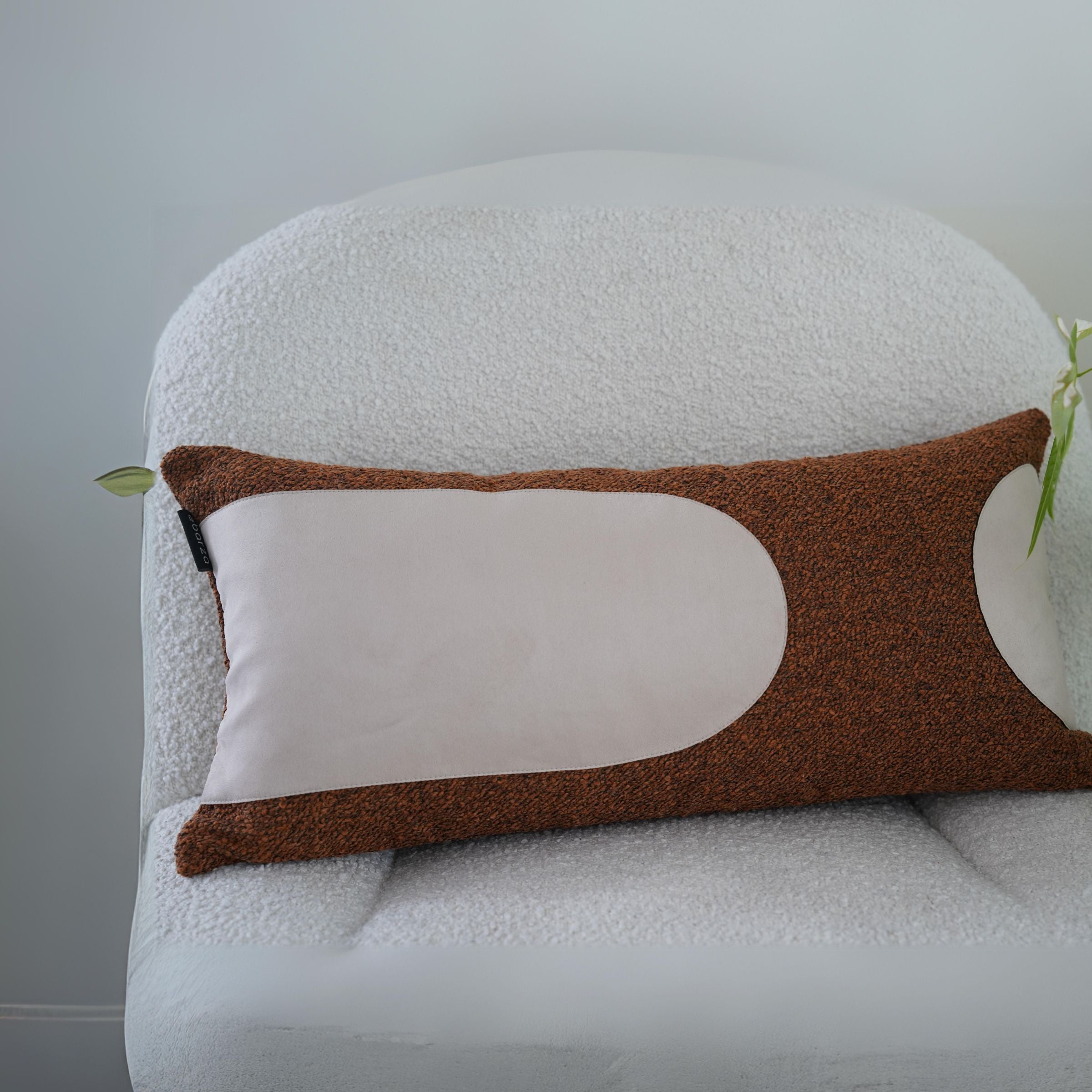 30x60cm BEACON Ebarza Buck Patchwork Cushion ECC138 with colorful stitched design, soft fabric, perfect for home decor.