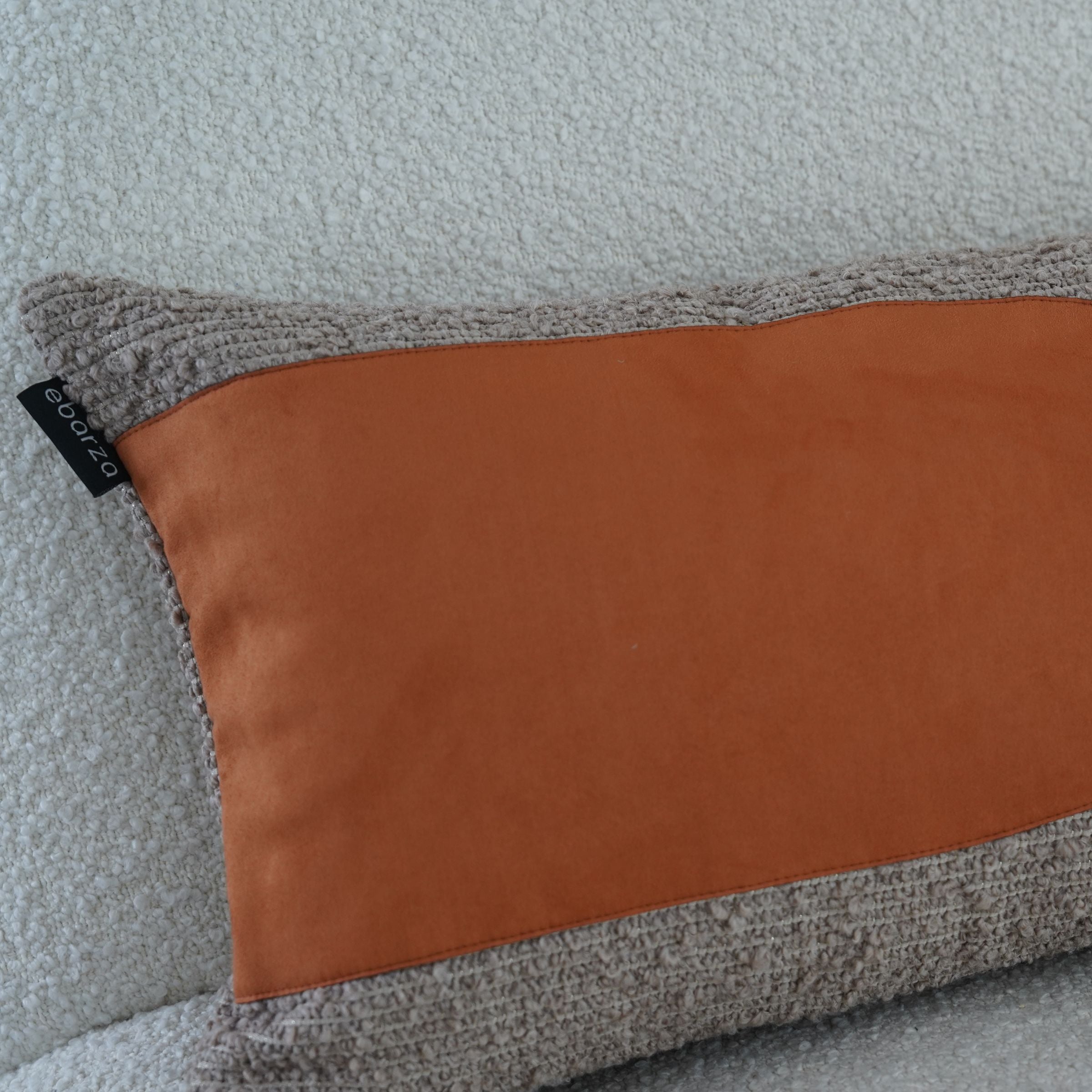 30x60cm BEACON Ebarza Buck patchwork cushion ECC140, decorative cushion with colorful patchwork design for sofa or bed.