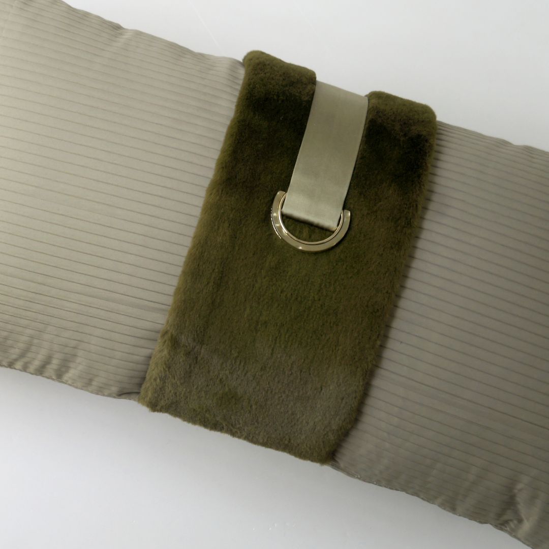 30x60CM SKJJ LUCIA D-Type Buckle Cushion ECC160