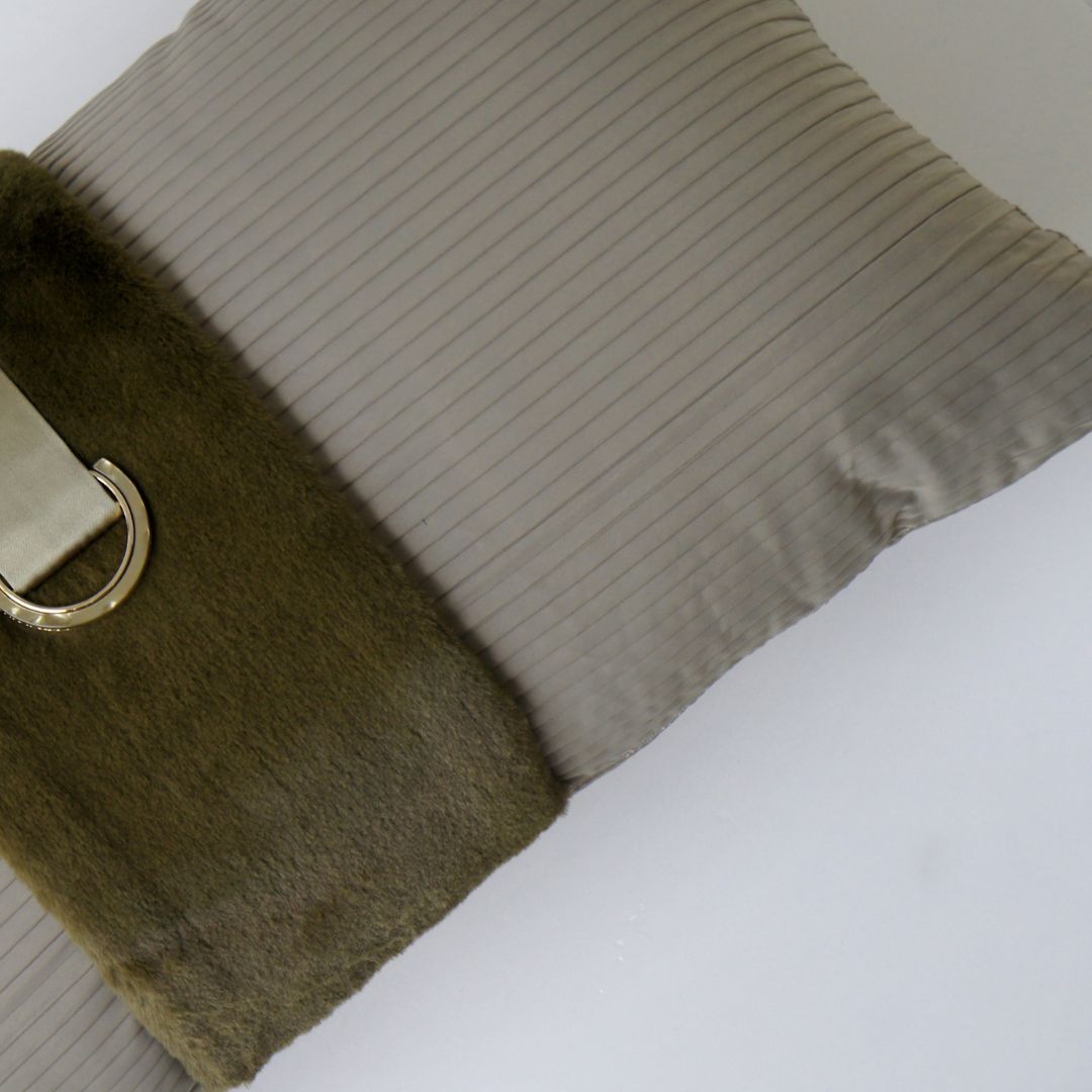 30x60CM SKJJ LUCIA D-Type Buckle Cushion ECC160