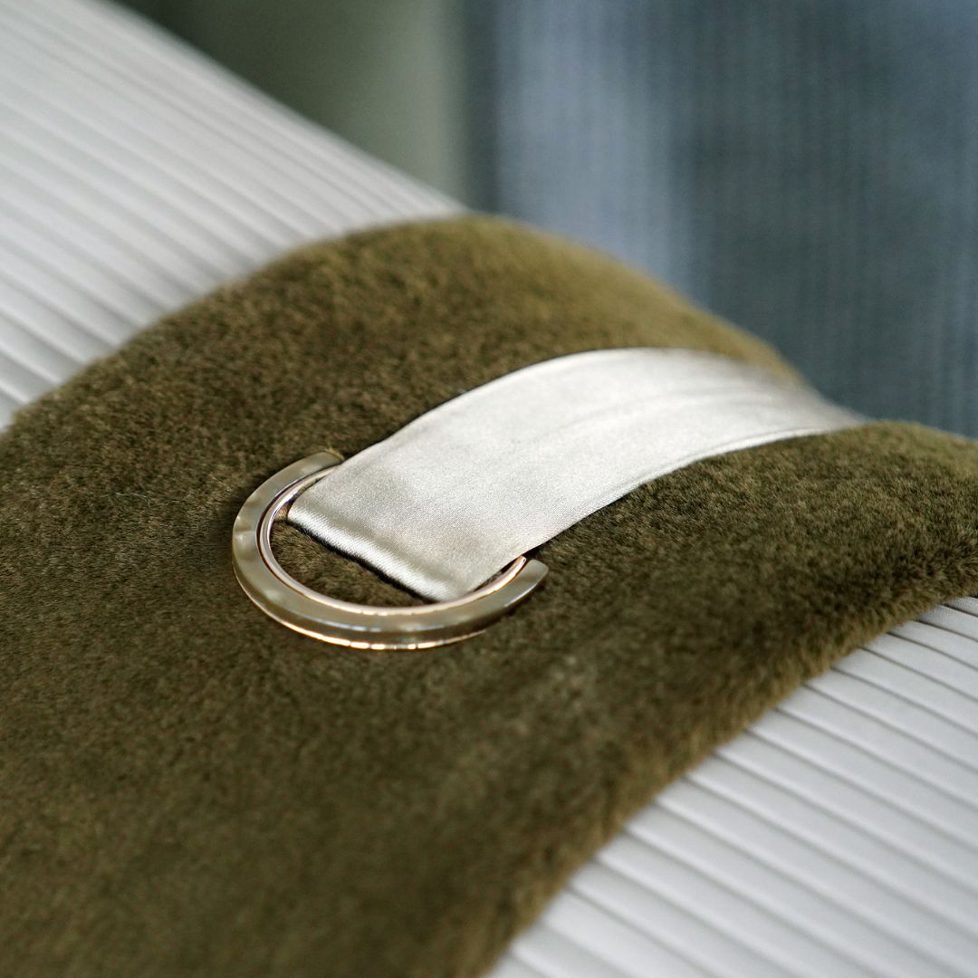 30x60CM SKJJ LUCIA D-Type Buckle Cushion ECC160