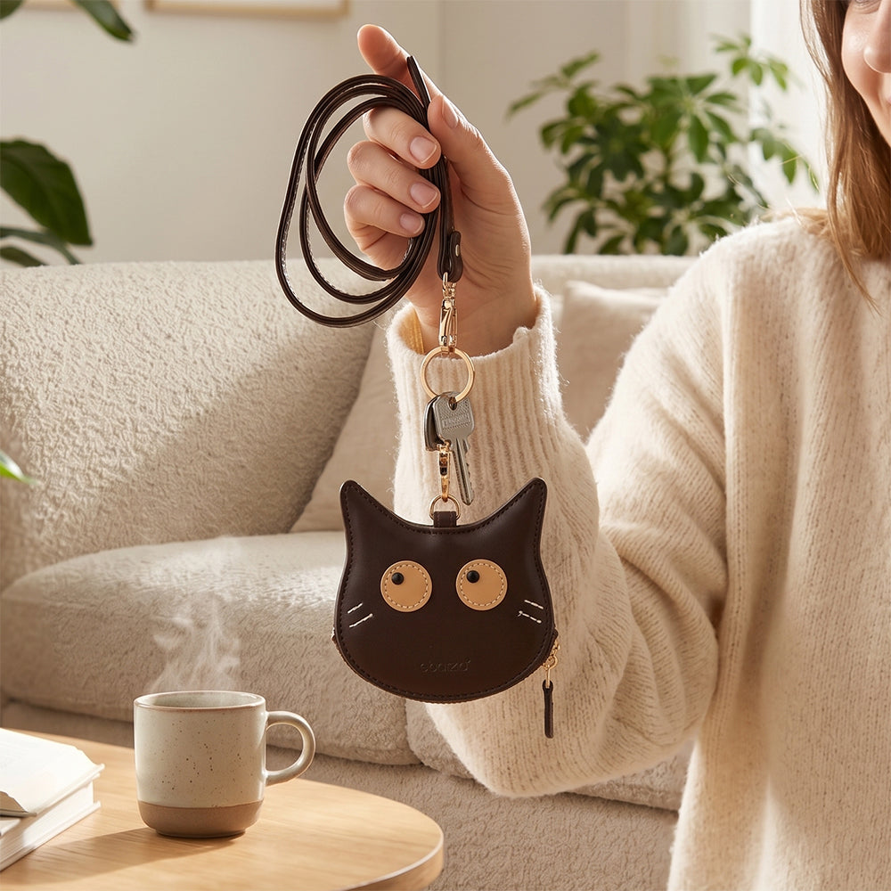 BEACON keychain 004 with logo design, made of durable material, featuring a sleek, compact style for everyday use.