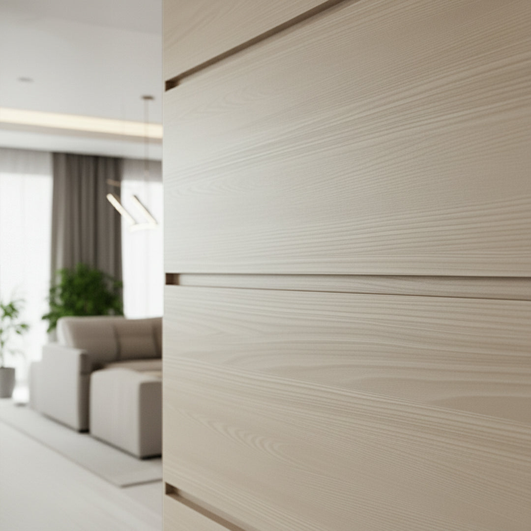 320H-ALUMINUM PROFILE- ADJUSTABLE DECORATION U-PROFILE  COLOUR: Baikal Walnut-H172H