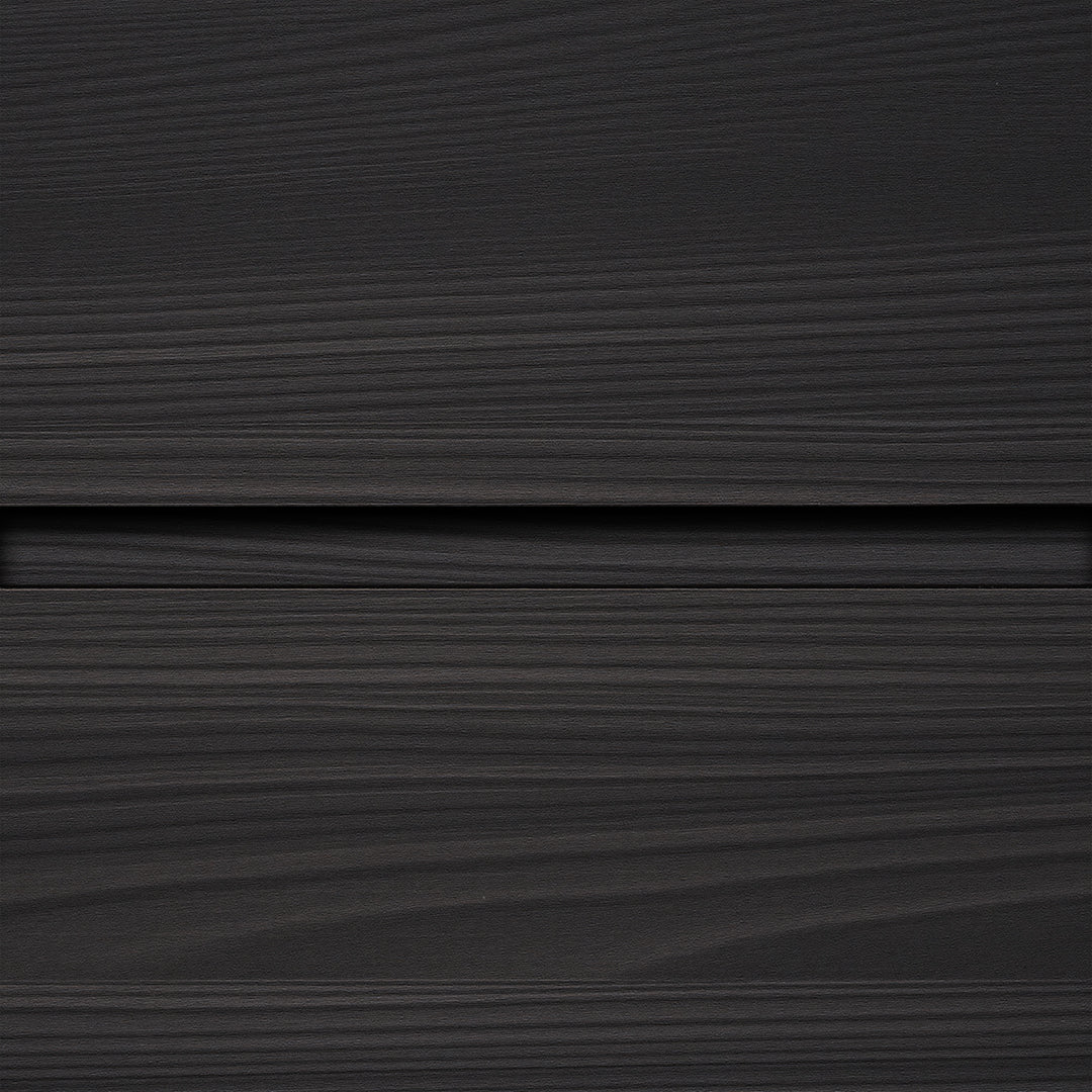 Aluminum U-profile wall panel trim in Abruzzo Dark from BEACON, adjustable decorative wall panel profile for interior design.