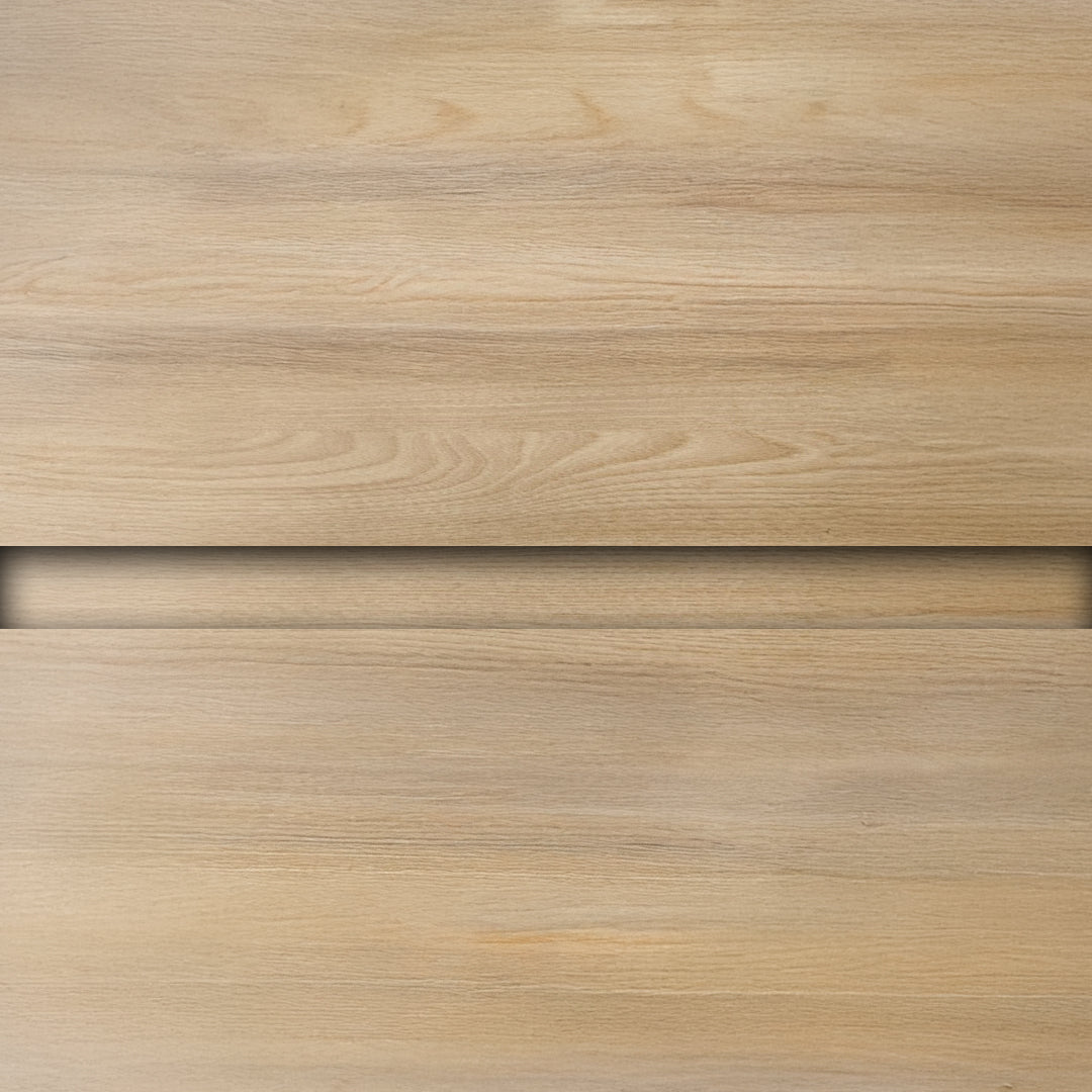 Aluminum adjustable U-profile wall panel in Warm Elm H263Y from Beacon for decorative interior wall applications.