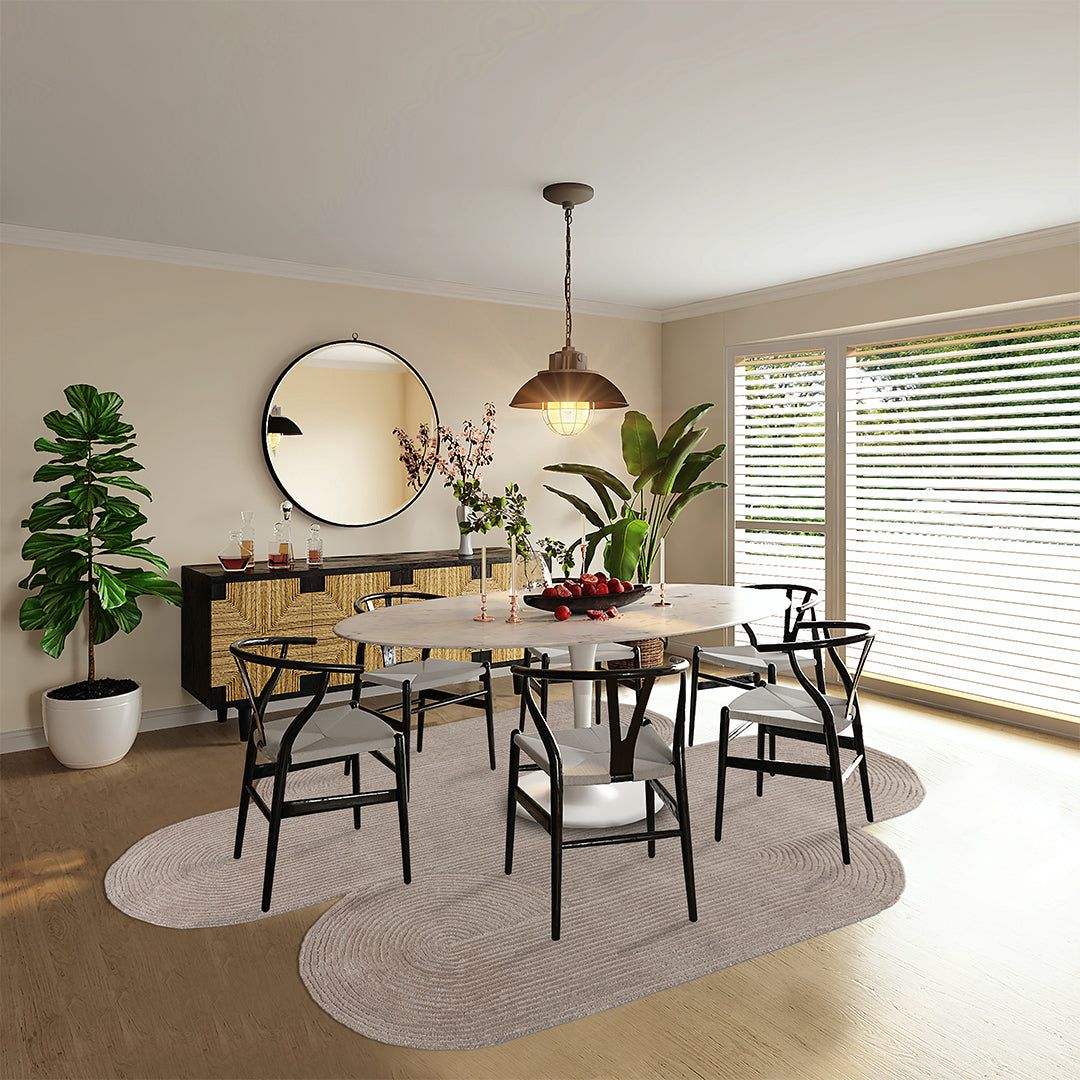 350X100 Cm WOOL Brown COLOR RUG JH-23544-Brown -  Rugs - ebarza Furniture UAE | Shop Modern Furniture in Abu Dhabi & Dubai - مفروشات ايبازرا في الامارات | تسوق اثاث عصري وديكورات مميزة في دبي وابوظبي