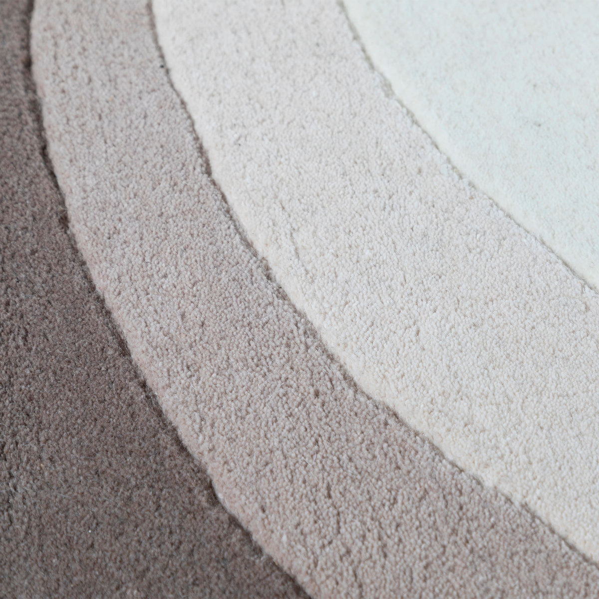 Javi Wool Rug 350X250 Cm COBBLESTONE PATH WOOL BEIGE, DARK BEIGE AND BROWN Rug JH ...