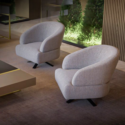 Lounge Chair MLL-A48 -  Lounge Chairs | كرسي صالة - ebarza Furniture UAE | Shop Modern Furniture in Abu Dhabi & Dubai - مفروشات ايبازرا في الامارات | تسوق اثاث عصري وديكورات مميزة في دبي وابوظبي