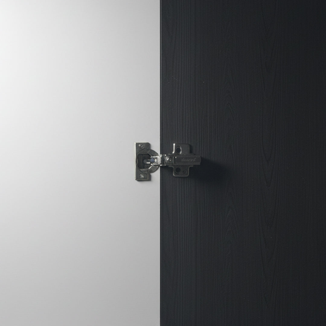 BEACON 35mm cup two-way soft closing inset hinges, model CH.9927, with 104G and 102G features, for cabinet doors.