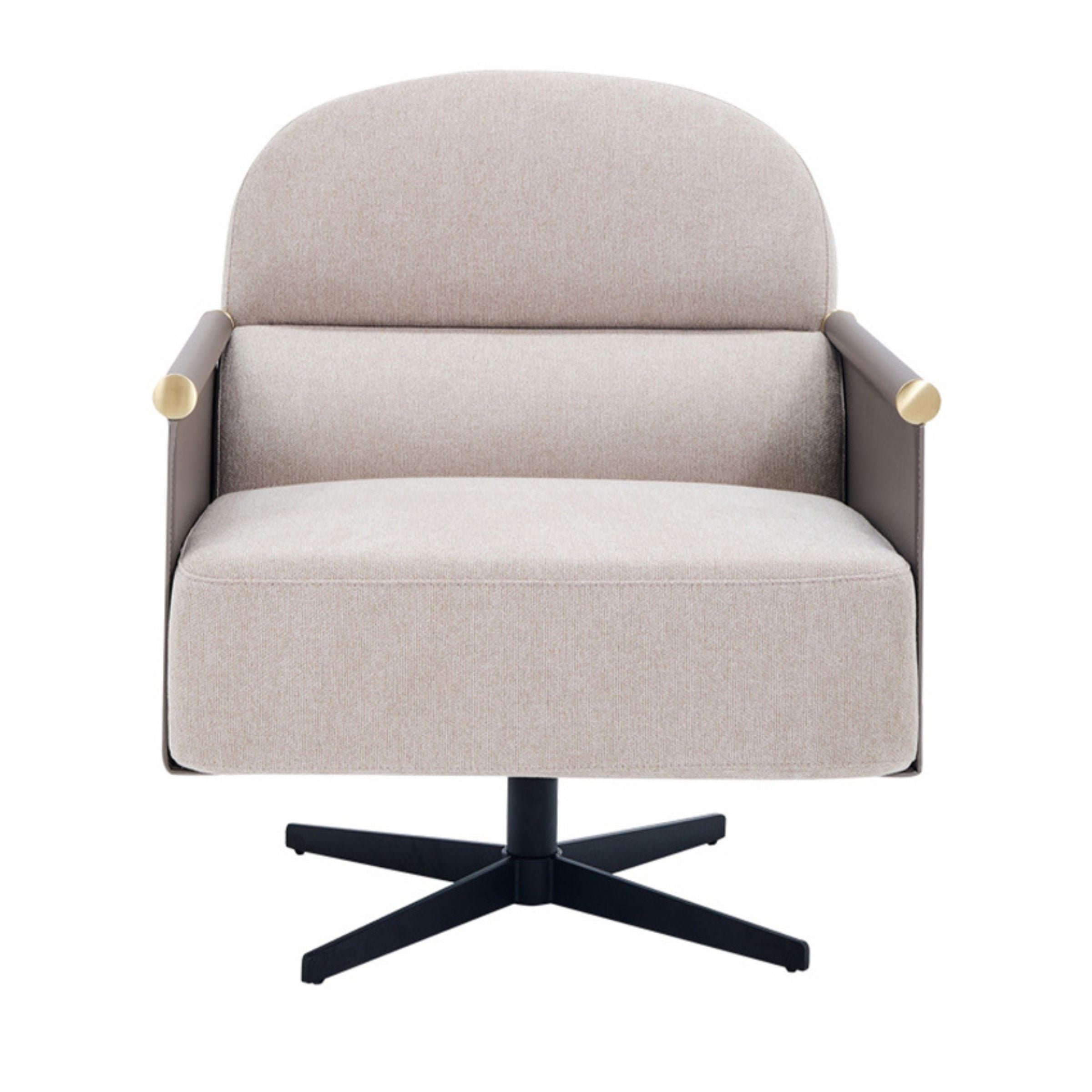 Tank Swivel Lounge Chair MLL-A25 -  Lounge Chairs | كرسي صالة دوار من خزان - ebarza Furniture UAE | Shop Modern Furniture in Abu Dhabi & Dubai - مفروشات ايبازرا في الامارات | تسوق اثاث عصري وديكورات مميزة في دبي وابوظبي