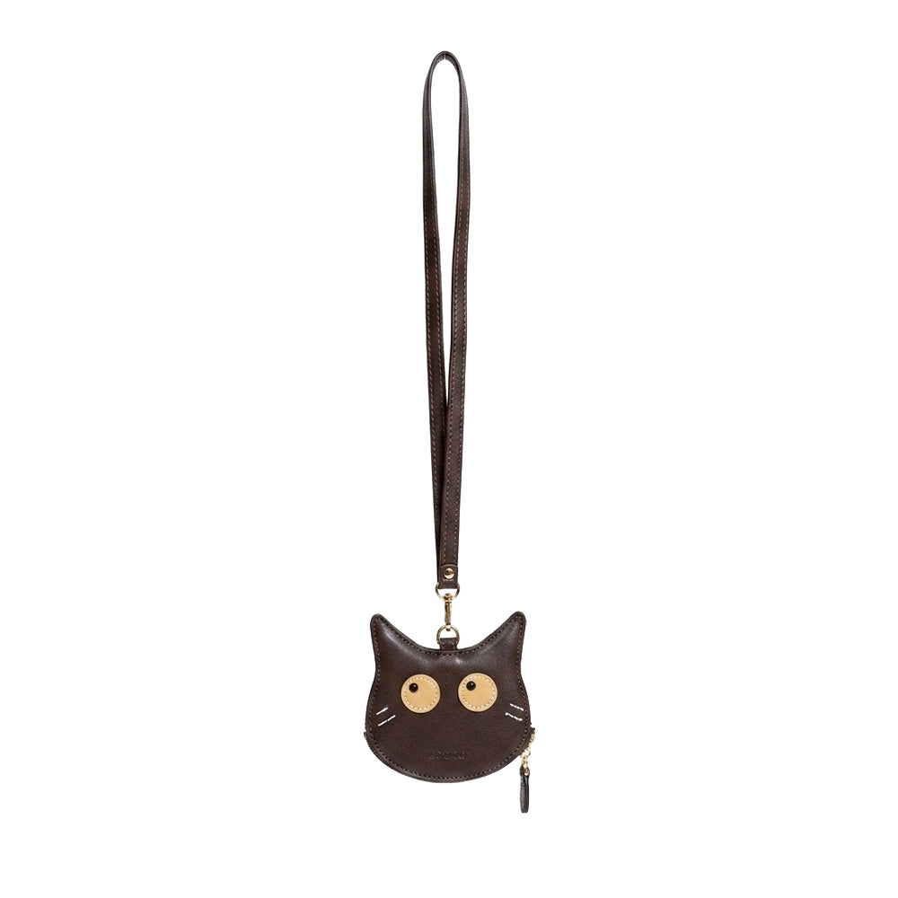 BEACON keychain with colorful design, small metal ring, and attached branding tag, displayed on a white background.