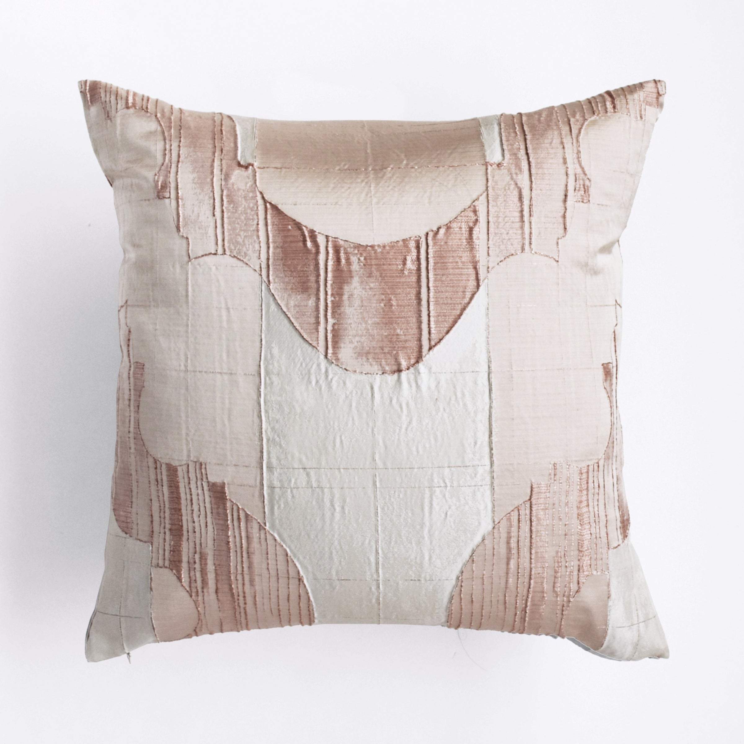 Kärnten Jacquard Cushion by BEACON, 45x45 cm decorative cushion with intricate jacquard pattern in neutral tones.