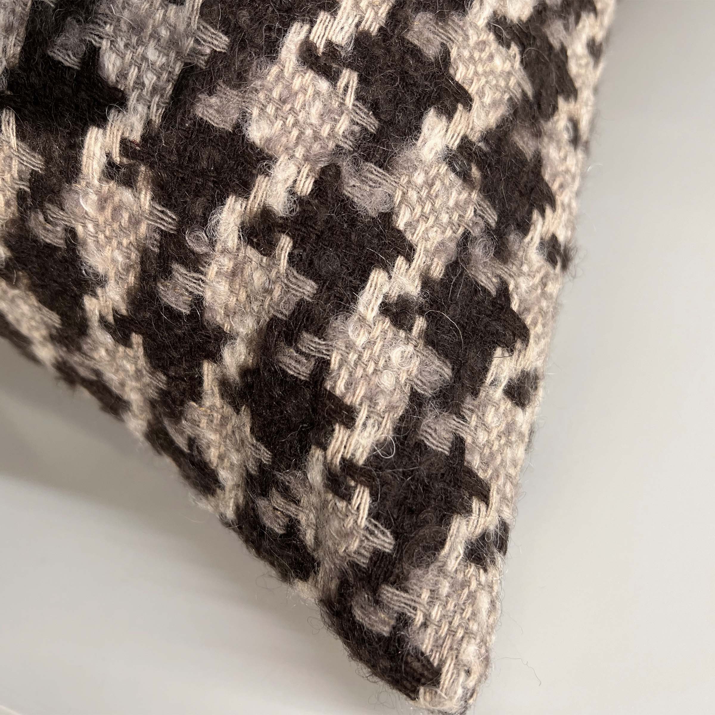 Mario wool blend cushion in 45x45 cm, featuring colorful Mario design, ideal for decorative home cushions.