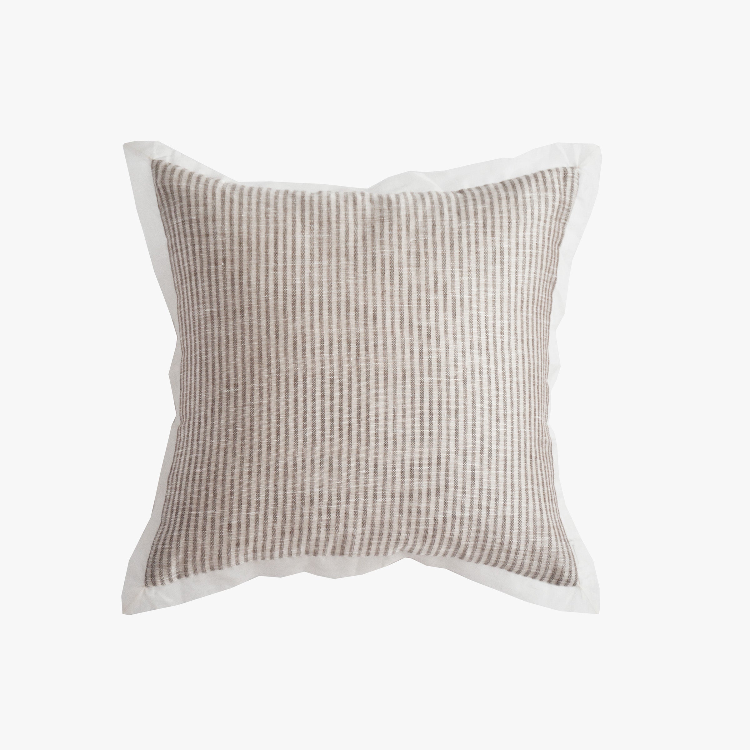 45*45  Moi Stripe Cushion - ECC088 -  Cushions - ebarza Furniture UAE | Shop Modern Furniture in Abu Dhabi & Dubai - مفروشات ايبازرا في الامارات | تسوق اثاث عصري وديكورات مميزة في دبي وابوظبي