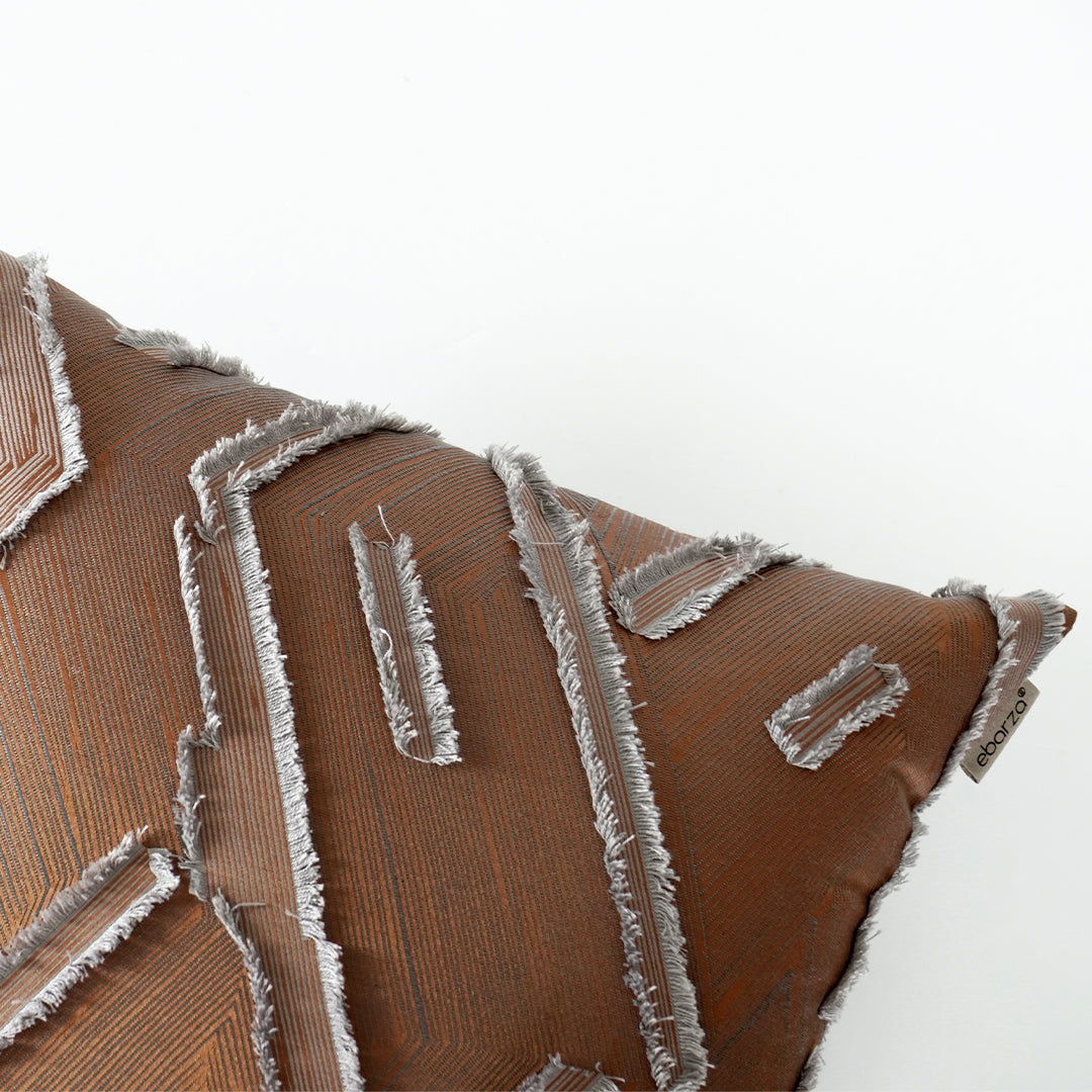 45*45cm SKJI Salter Jacquard Cushion ECC149 -  Cushions - ebarza Furniture UAE | Shop Modern Furniture in Abu Dhabi & Dubai - مفروشات ايبازرا في الامارات | تسوق اثاث عصري وديكورات مميزة في دبي وابوظبي