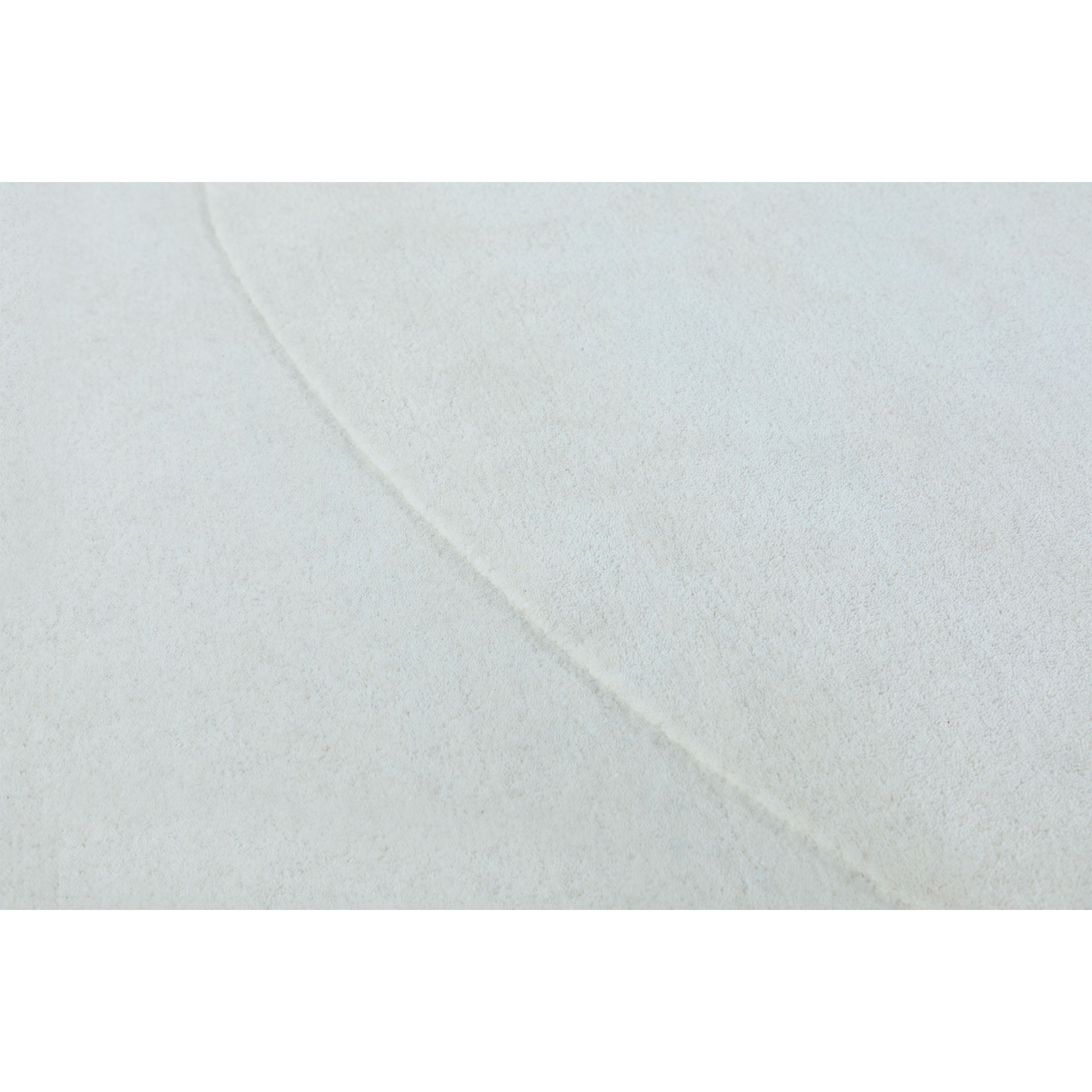 Beige wool rug measuring 450x300 cm by Javi, featuring soft fibers and a plush texture for cozy home decor.