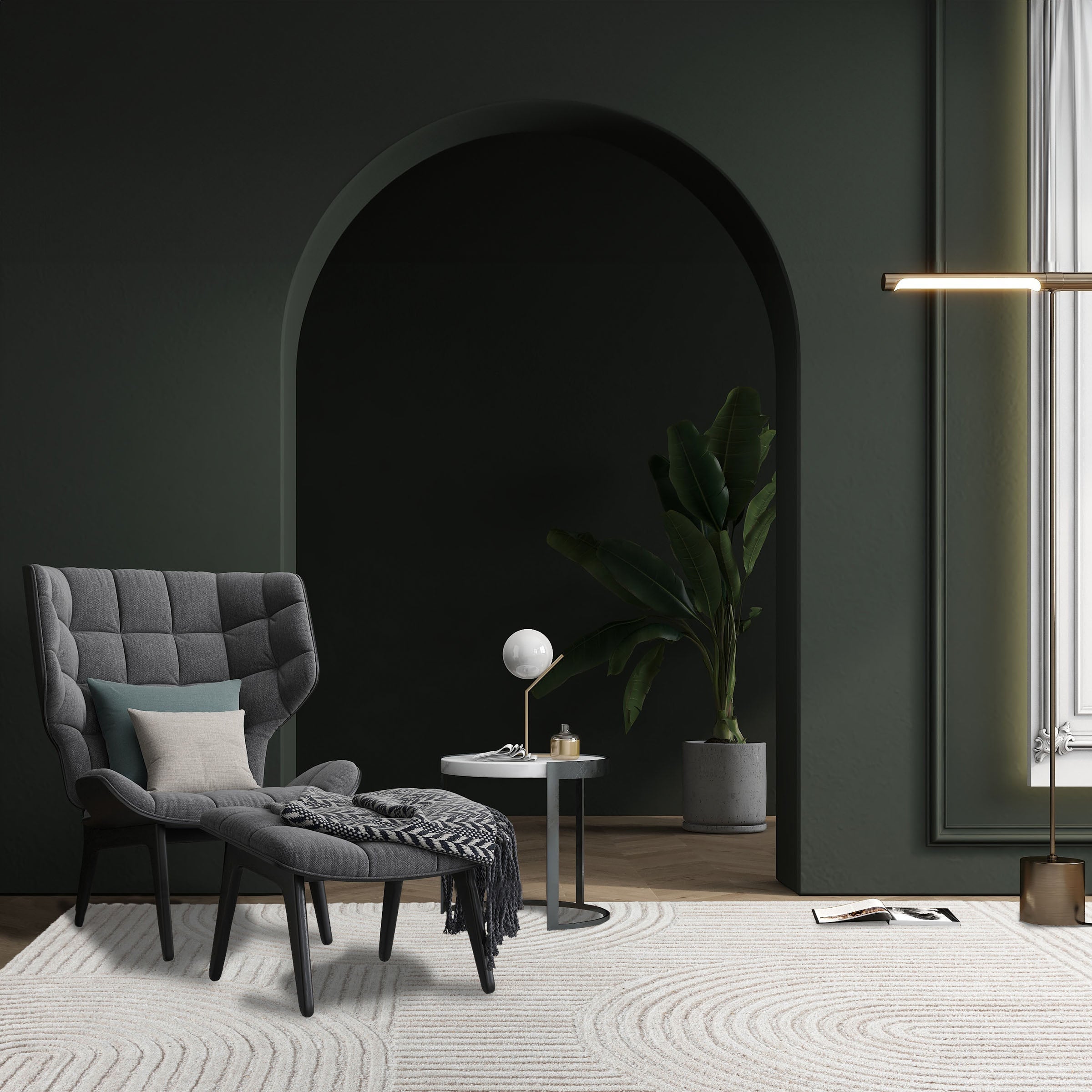 450X300 Cm WOOL Rug JH-22735 -  Rugs - ebarza Furniture UAE | Shop Modern Furniture in Abu Dhabi & Dubai - مفروشات ايبازرا في الامارات | تسوق اثاث عصري وديكورات مميزة في دبي وابوظبي