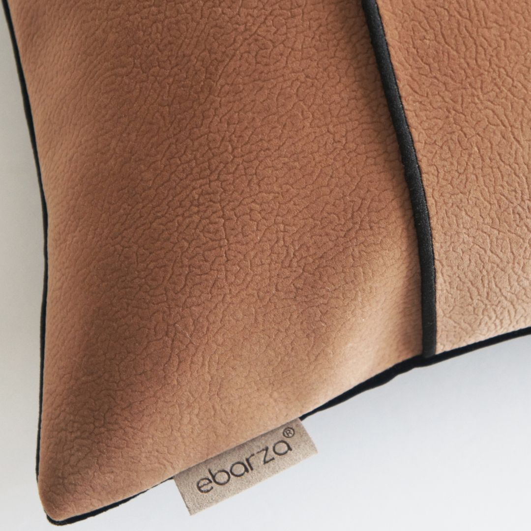 45*45cm Ebarza Yaduo Hand-Woven Cushion ECC170 -  Cushions - ebarza Furniture UAE | Shop Modern Furniture in Abu Dhabi & Dubai - مفروشات ايبازرا في الامارات | تسوق اثاث عصري وديكورات مميزة في دبي وابوظبي