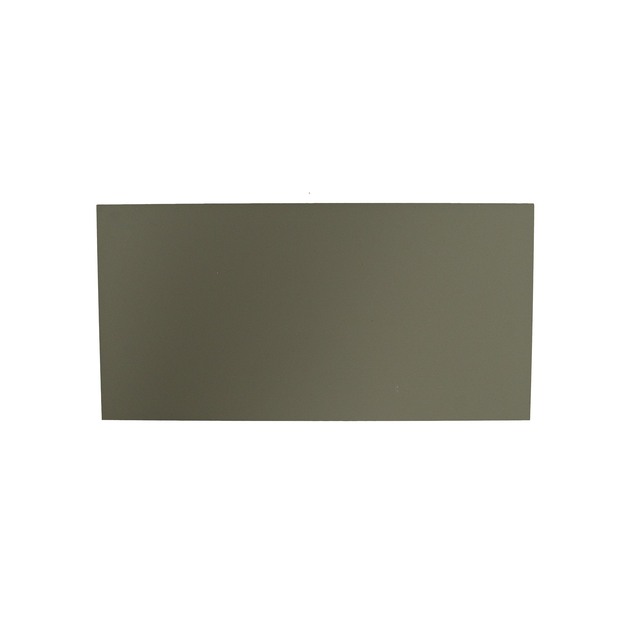 Olive Drift WPC wall panel with BB stitching and film folding, 122x320cm, showcasing textured wood-look surface.