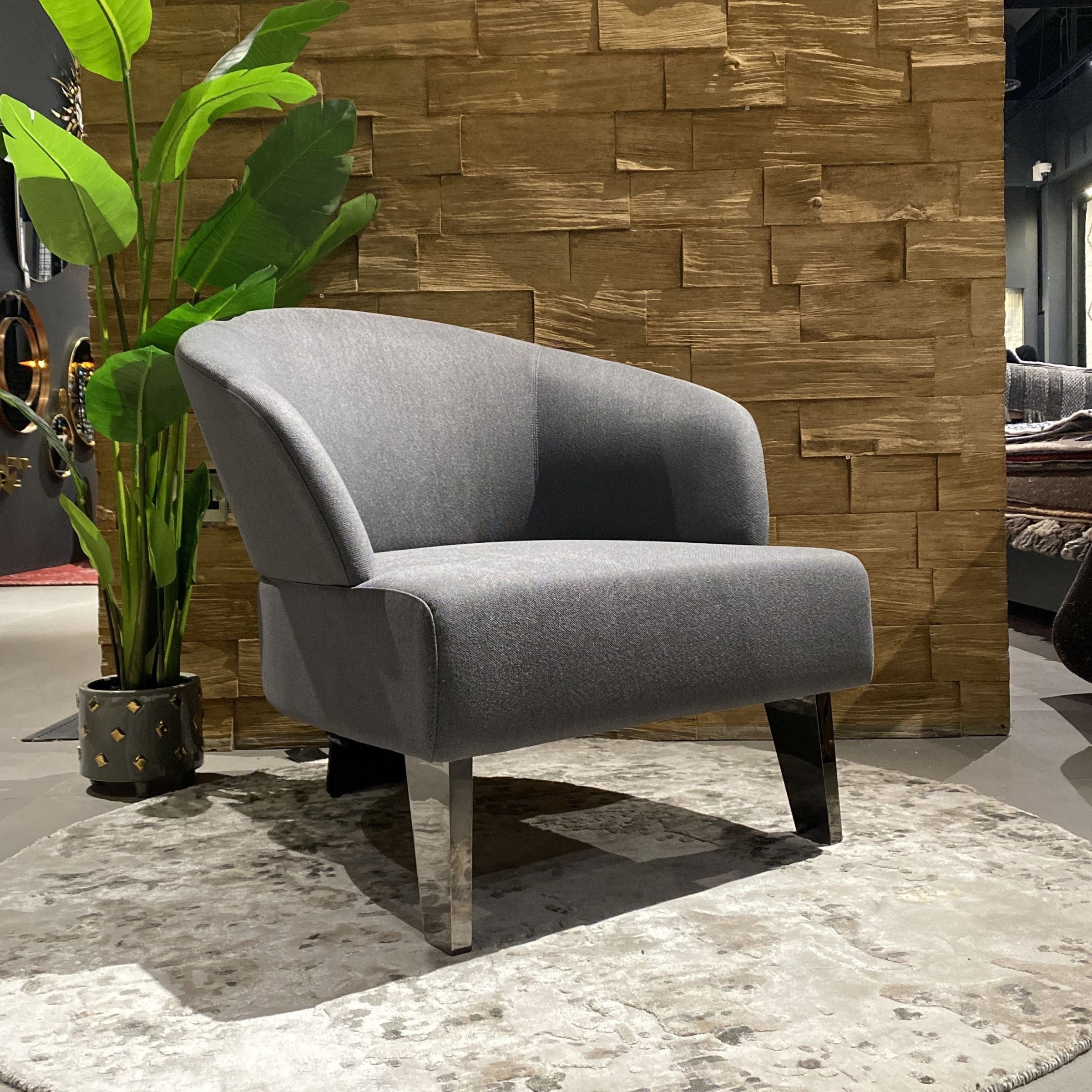 Lounge Chair MLL-A24 -  Lounge Chairs | كرسي صالة - ebarza Furniture UAE | Shop Modern Furniture in Abu Dhabi & Dubai - مفروشات ايبازرا في الامارات | تسوق اثاث عصري وديكورات مميزة في دبي وابوظبي