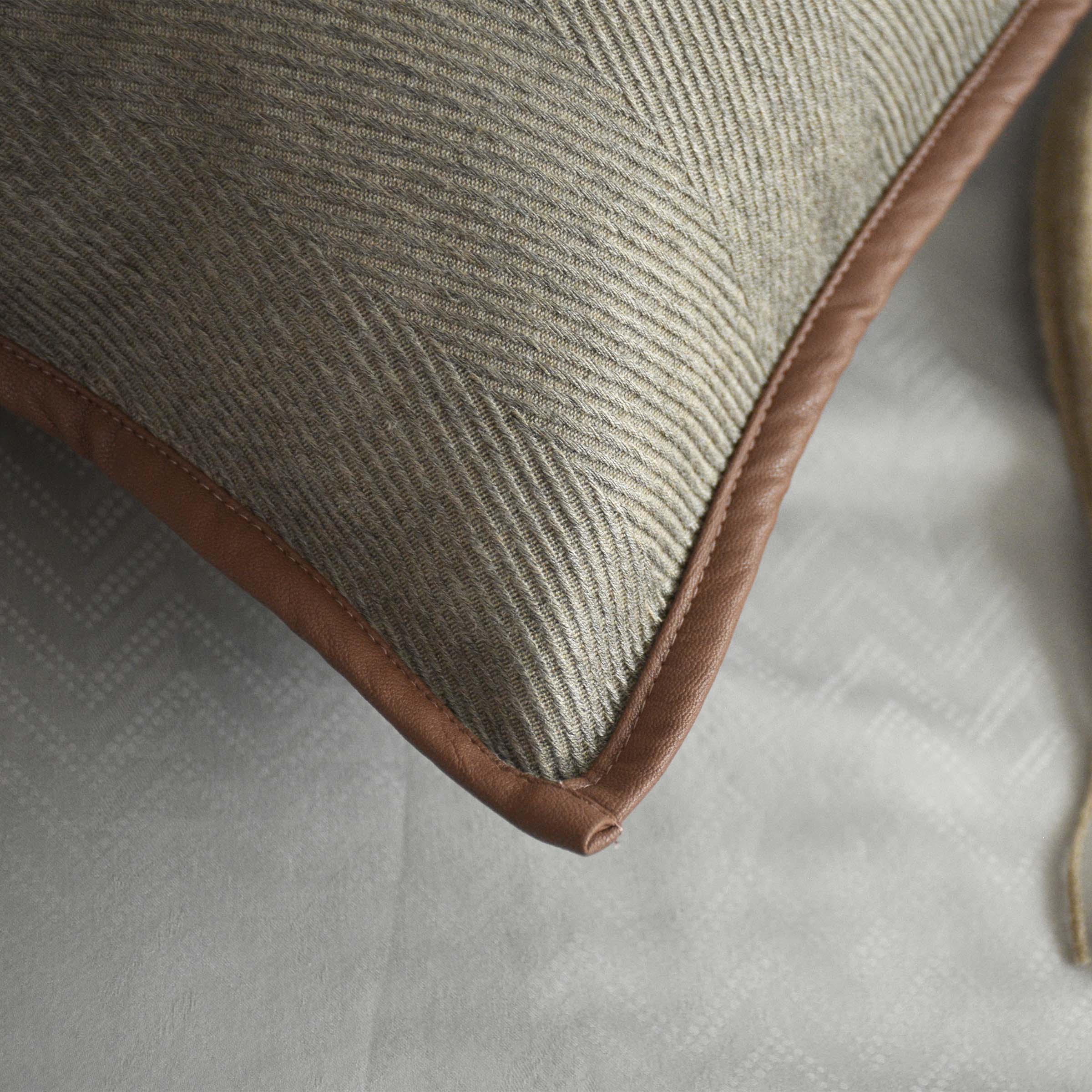 BEACON Wool Blend Cushion, 60x60cm, Nelson design with soft fabric and stylish appearance.