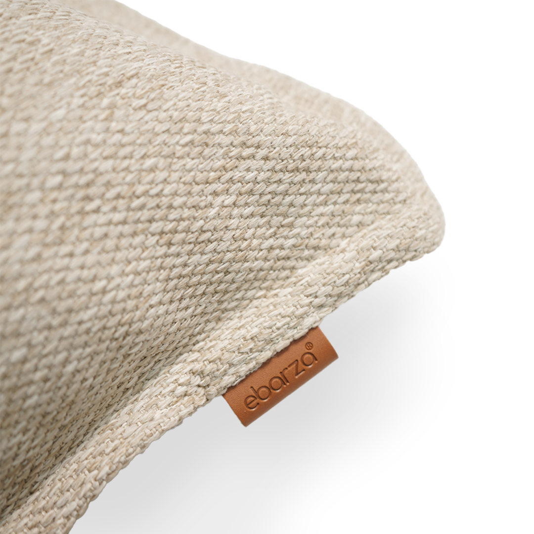 60*60 PILLOW With Zipper - Laconcha140-Beige -  Cushions - ebarza Furniture UAE | Shop Modern Furniture in Abu Dhabi & Dubai - مفروشات ايبازرا في الامارات | تسوق اثاث عصري وديكورات مميزة في دبي وابوظبي
