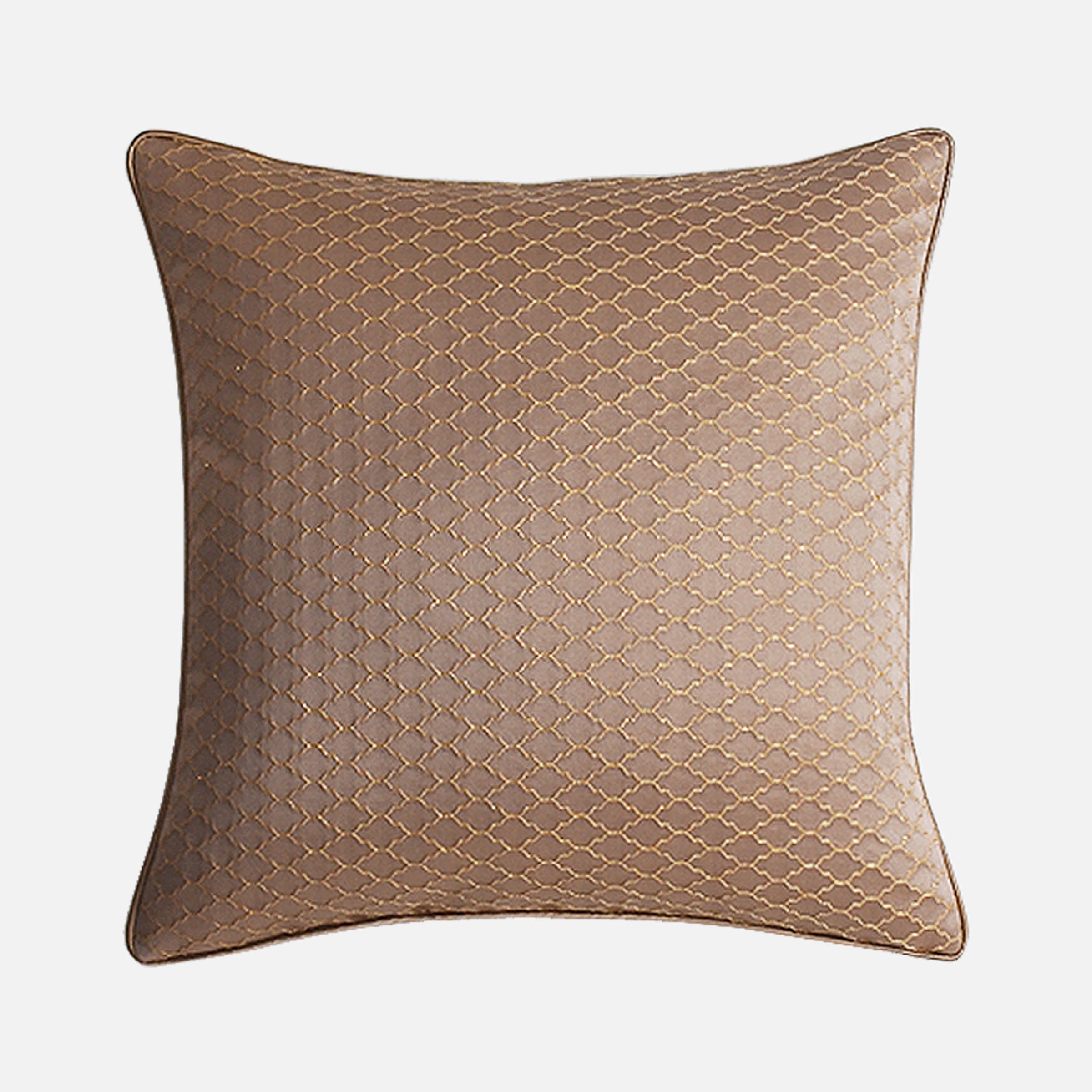 60*60 Scarlett  Jacquard Cushion - ECC067 -  Cushions - ebarza Furniture UAE | Shop Modern Furniture in Abu Dhabi & Dubai - مفروشات ايبازرا في الامارات | تسوق اثاث عصري وديكورات مميزة في دبي وابوظبي