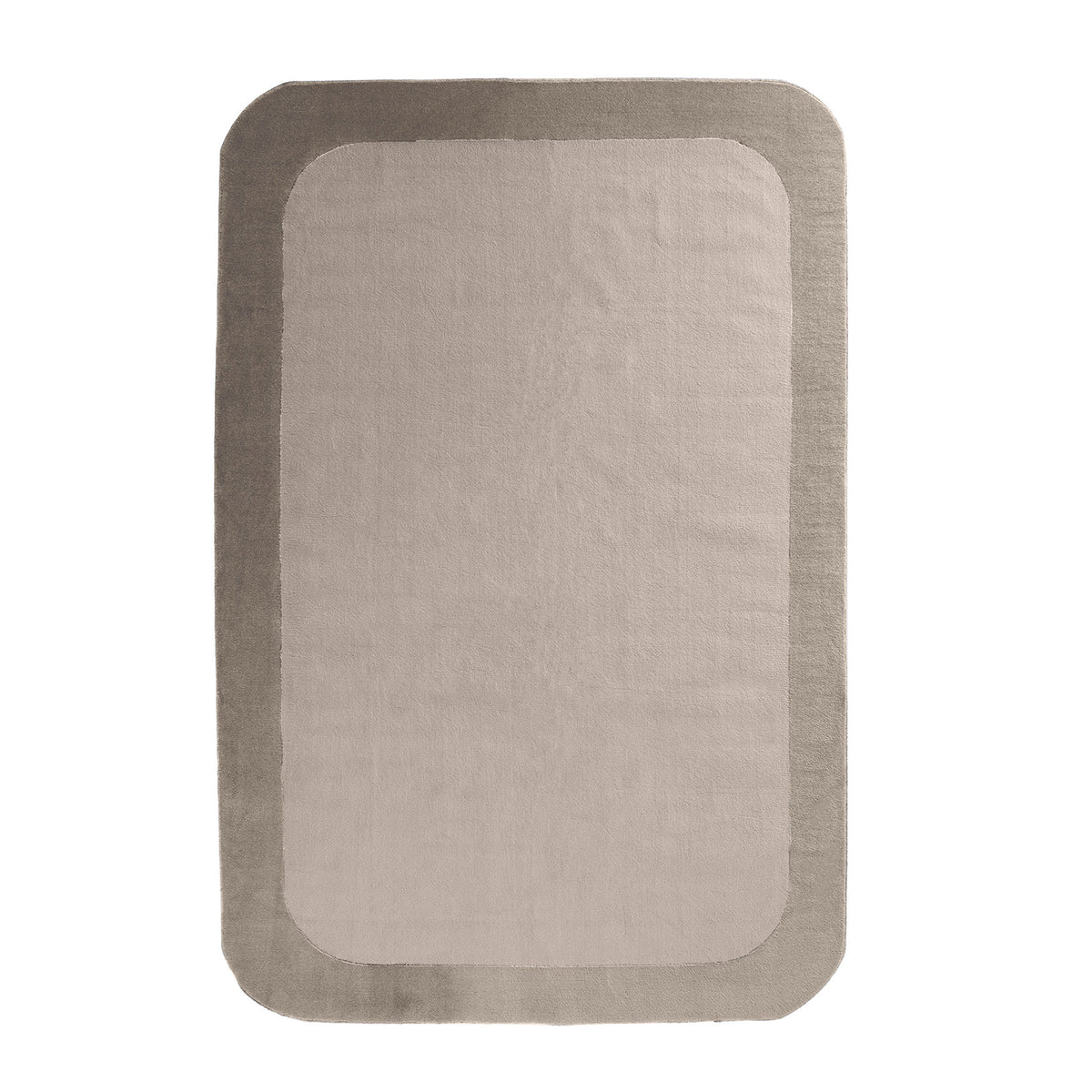 COOL HALI FRAME-02 handmade rounded corner rug, 600x400 cm, rectangular design with soft curved edges