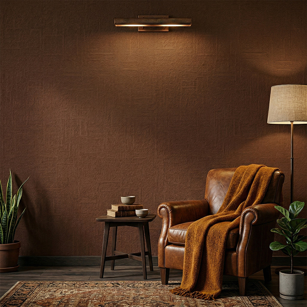BEACON finished paint wallcovering PB1-03/08 with textured, decorative wallpaper design for interior walls.