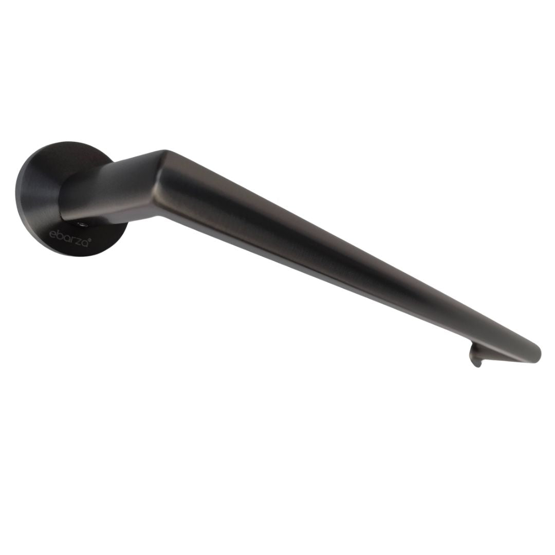 BEACON Calma single towel bar with sleek, modern design, mounted on bathroom wall for hanging towels and accessories.
