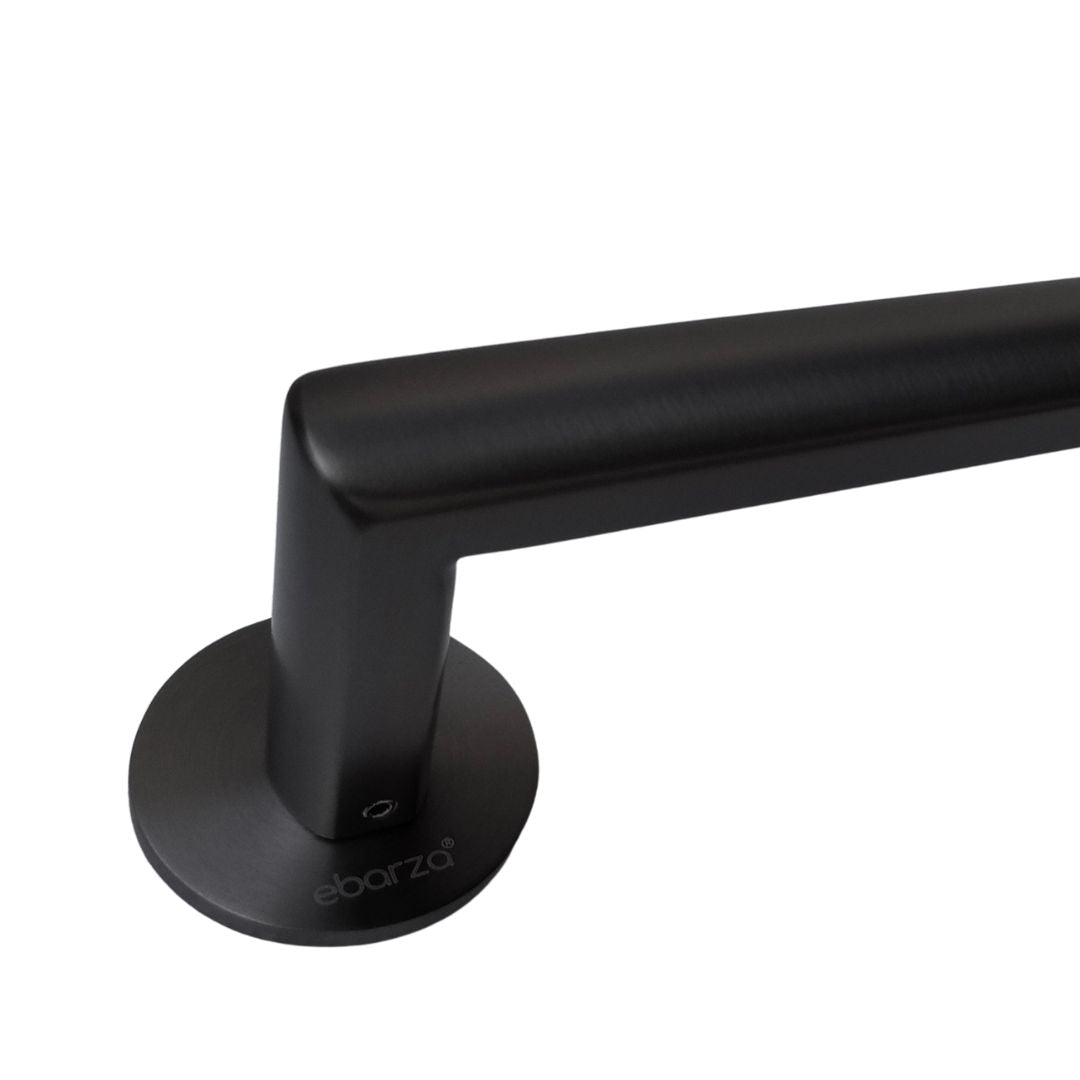 BEACON Calma Single Towel Bar 889001 towel hanger hook mounted on bathroom wall, sleek and modern design for drying towels
