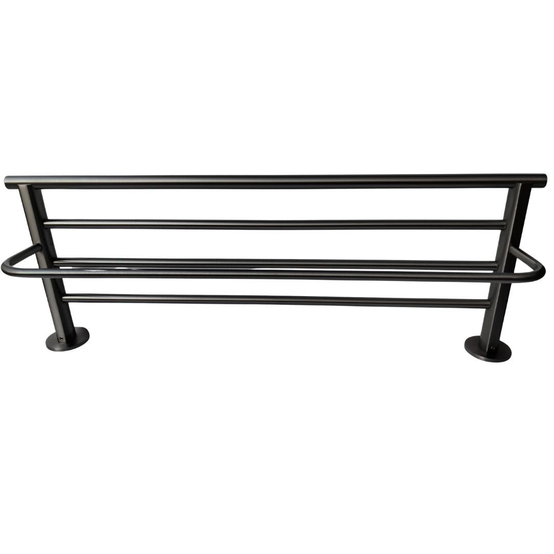 BEACON Velar Towel Rack 889003 with multiple towel hooks, sleek design, ideal for bathroom or kitchen organization.