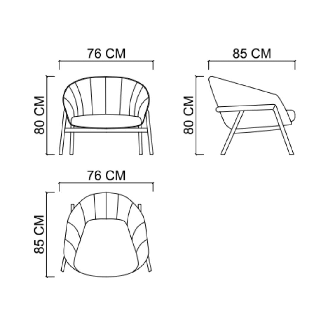 Pre-order 55 Days Delivery ALPINA ARMCHAIR