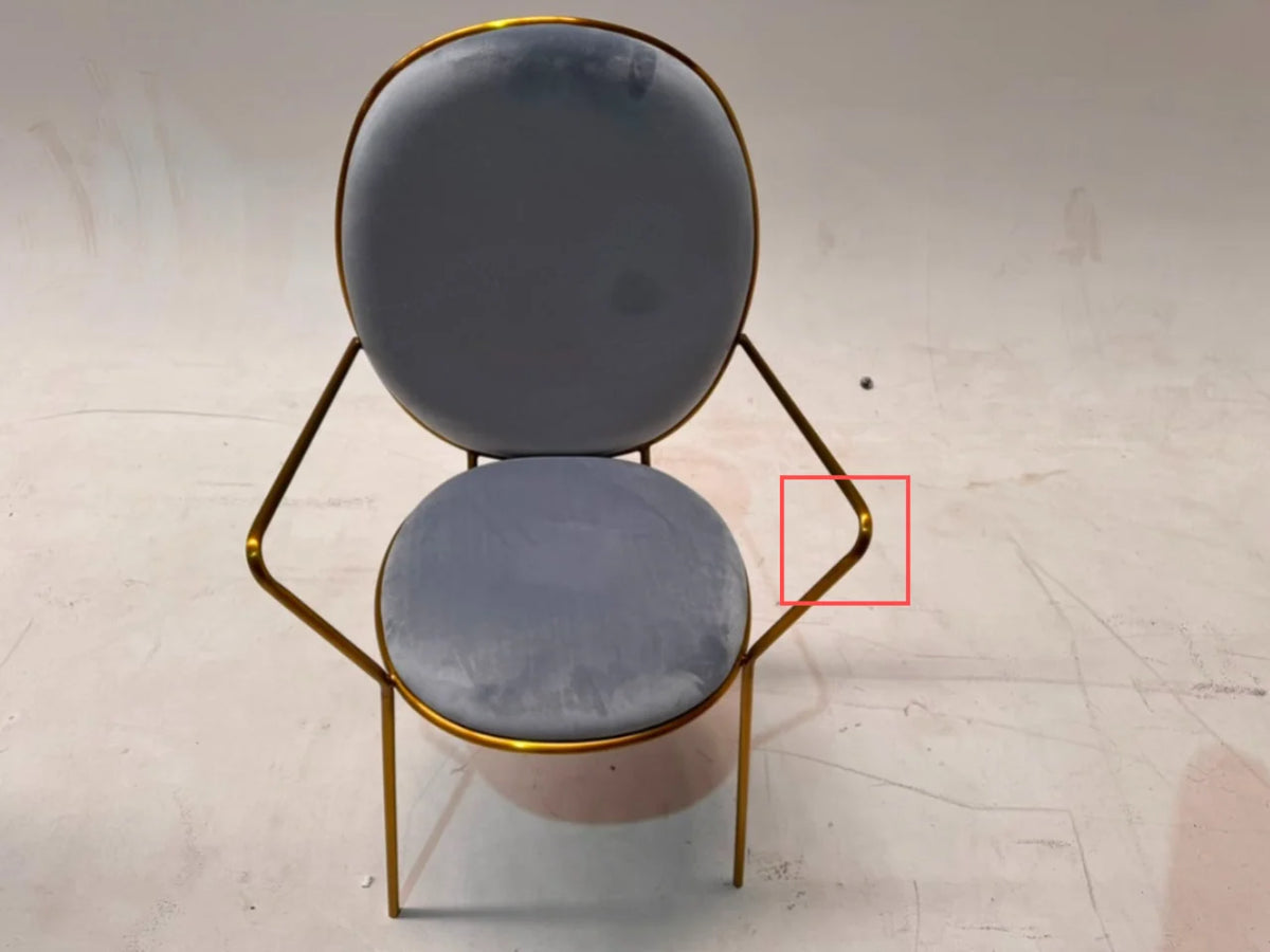 AS IS - Velletri  Dinning Chair Tg-199-Lgiht Blue