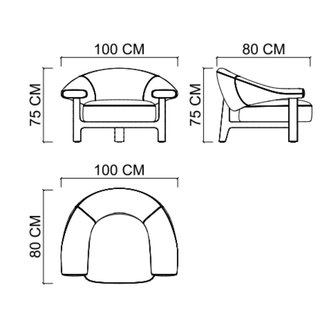 Pre-order 55 Days Delivery AURA ARMCHAIR
